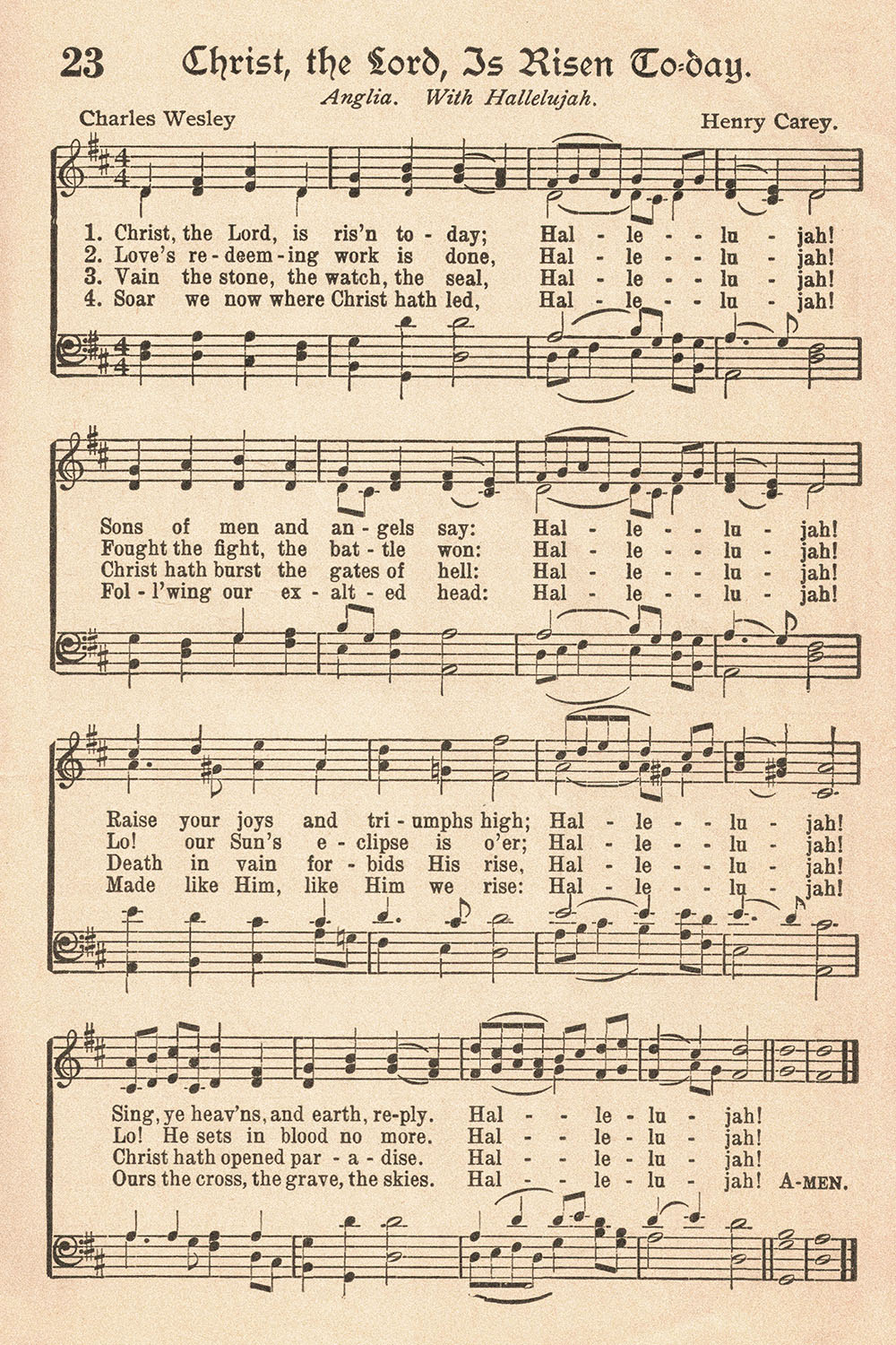 Free Printable Vintage Hymns For Easter • Rose Clearfield inside Pdf Free Printable Hymn Sheet Music