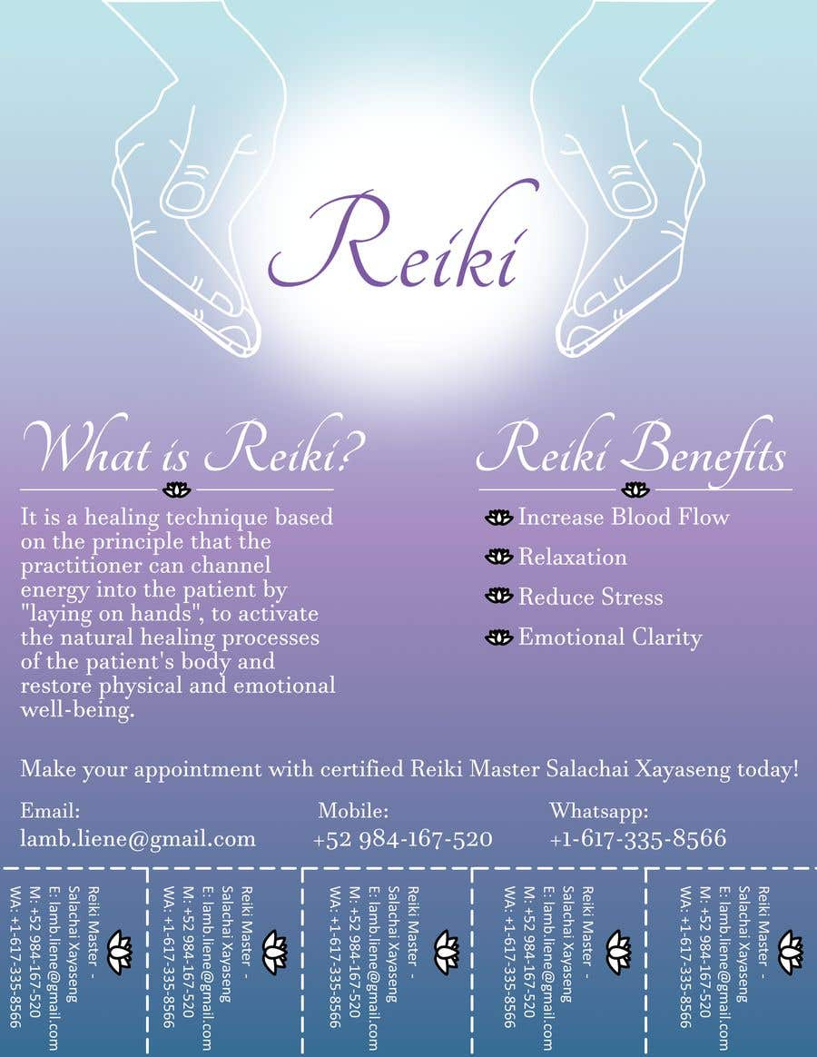 Free Reiki Brochure Template - Printable Coloring Template with Free Printable Reiki Brochures