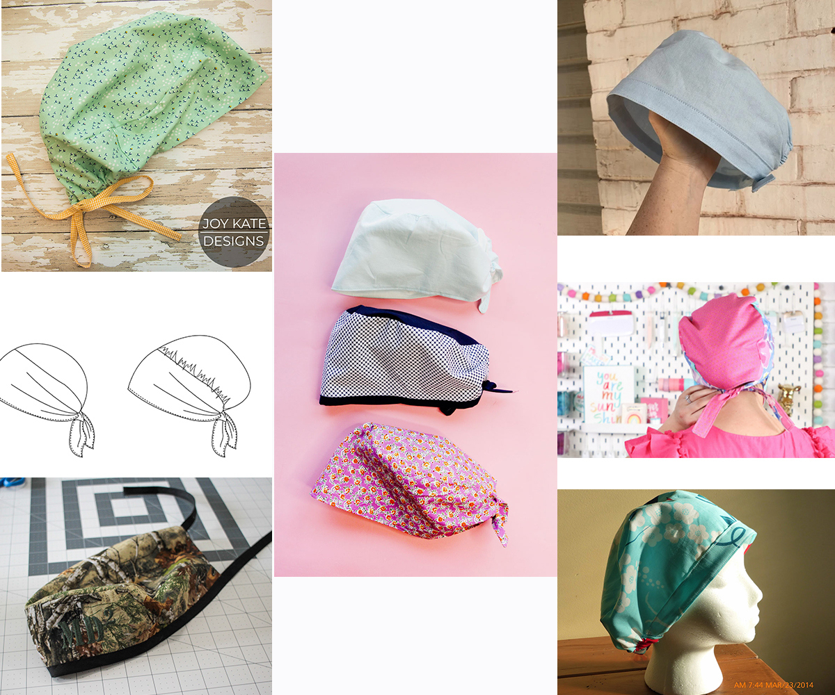 Free Scrub Cap Patterns - That Sewing Life inside Template Free Free Printable Scrub Hat Patterns
