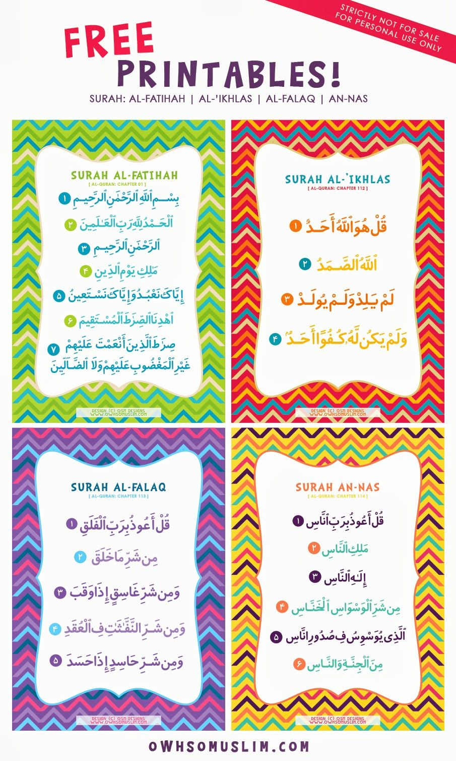 Free Surah Printables: Arabic-English Language Books for Printable Surah Fatiha Worksheet
