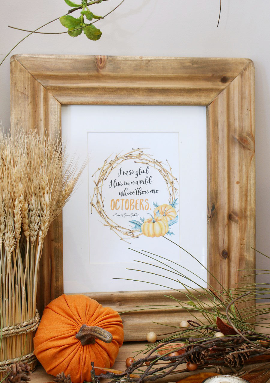 Free Thanksgiving And Fall Printables - Clean And Scentsible throughout Free Thanksgiving Printables to Frame