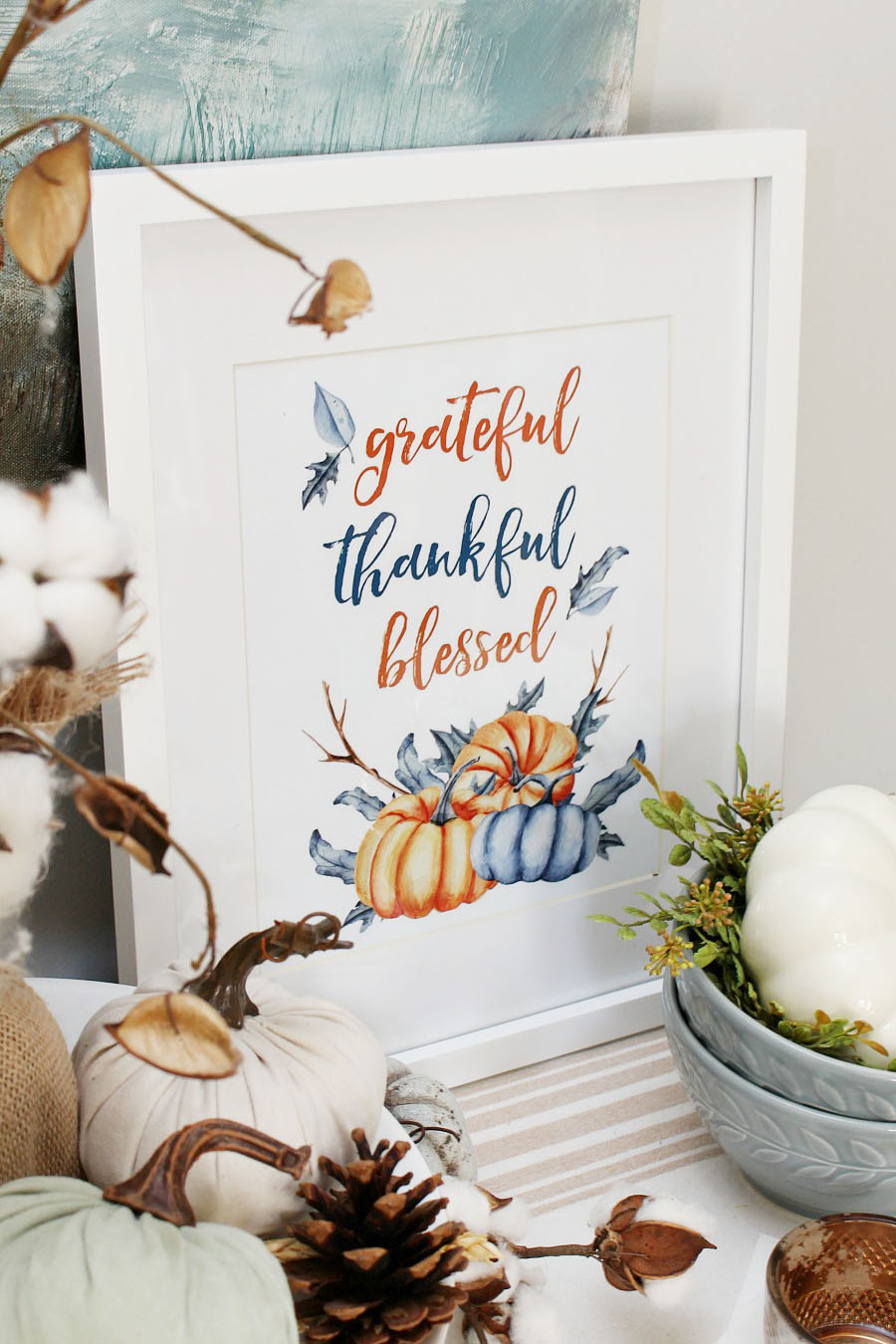Free Thanksgiving And Fall Printables - Clean And Scentsible with Free Thanksgiving Printables to Frame