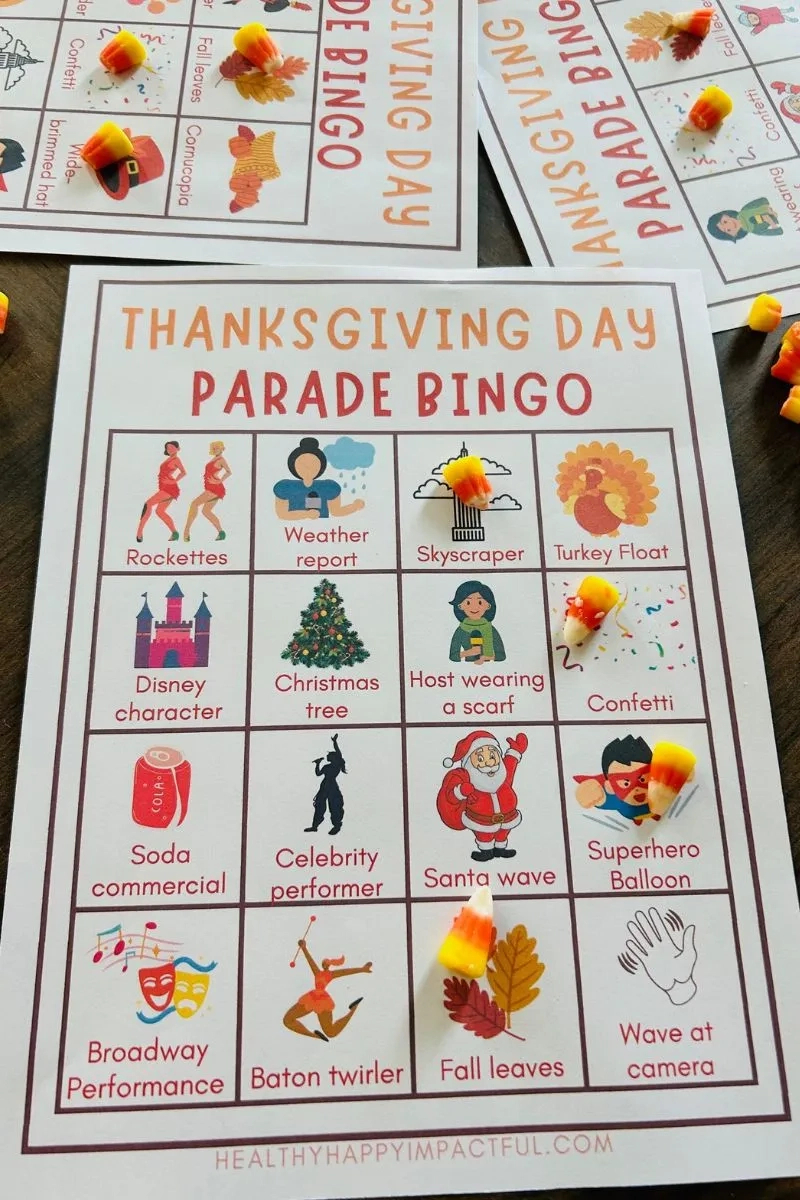 Free Thanksgiving Parade Bingo For The Ultimate Turkey Day Fun In 2025 intended for Thanksgiving Parade Bingo 2025 Printable