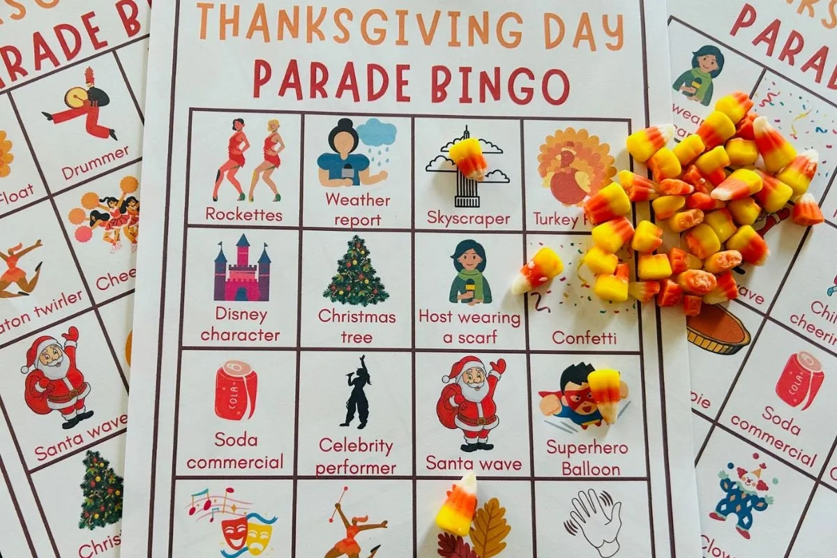 Free Thanksgiving Parade Bingo For The Ultimate Turkey Day Fun In 2025 intended for Thanksgiving Parade Bingo 2025 Printable