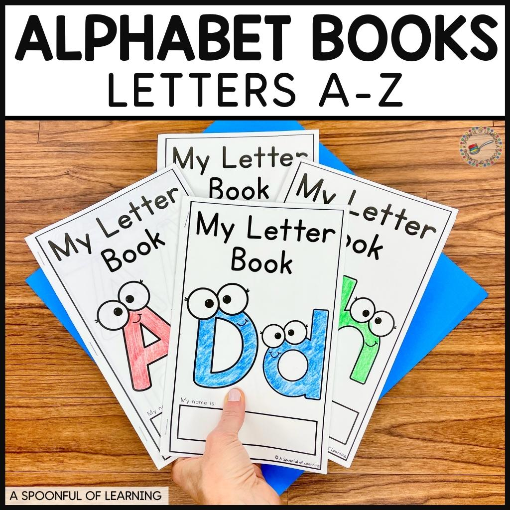 Fun Alphabet Practice Books - A Spoonful Of Learning regarding Free Printable Abc Books