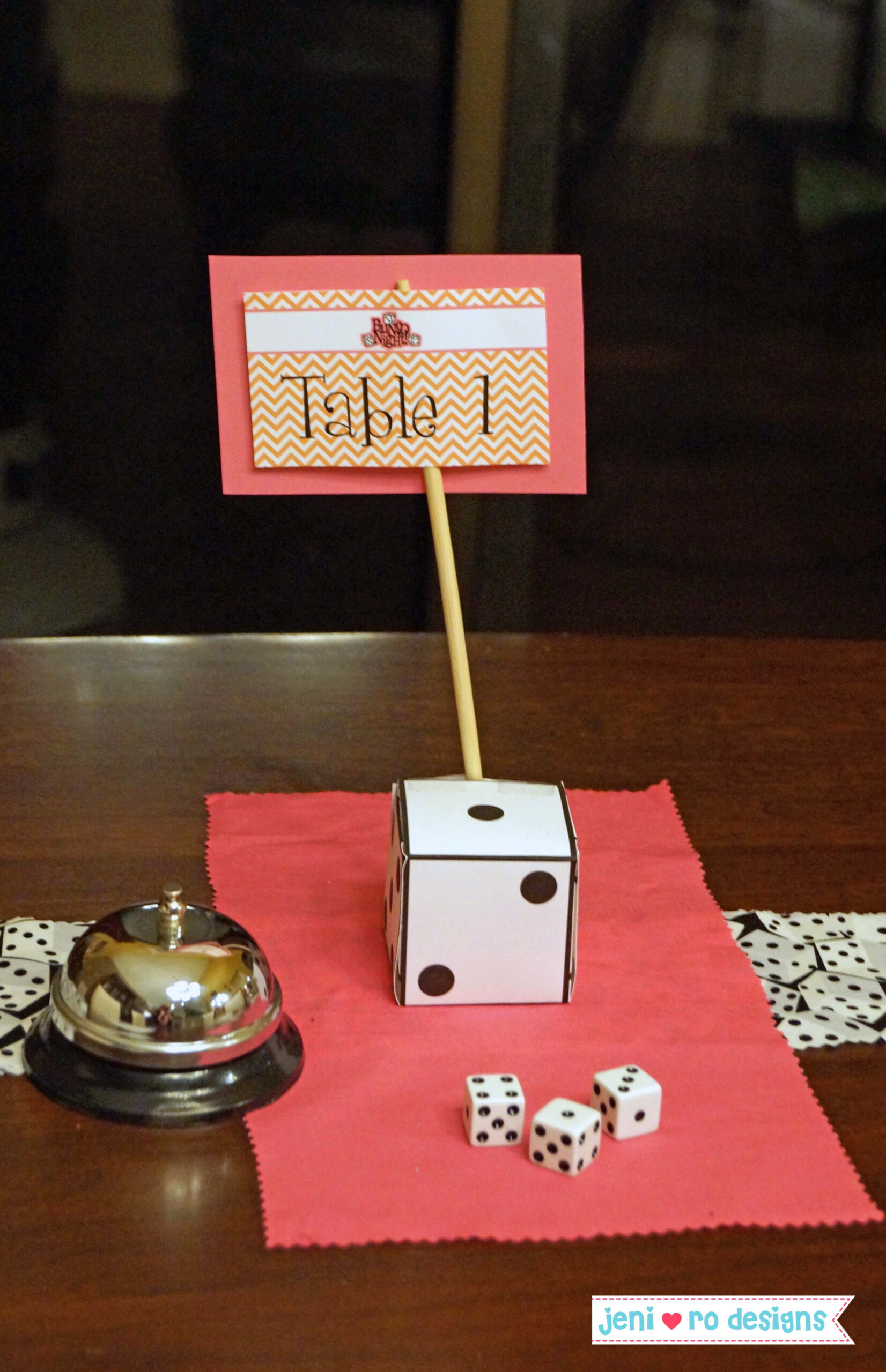 Fun Printables For Bunco Night! Free! • Jeni Ro Designs throughout Bunco Table Cards Free Printable