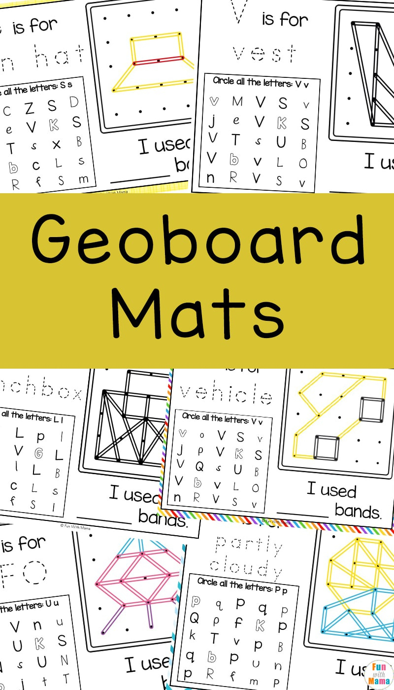 Geoboard Patterns And Mats - Geoboard Activity For Fine Motor with Geoboard Patterns Free Printable