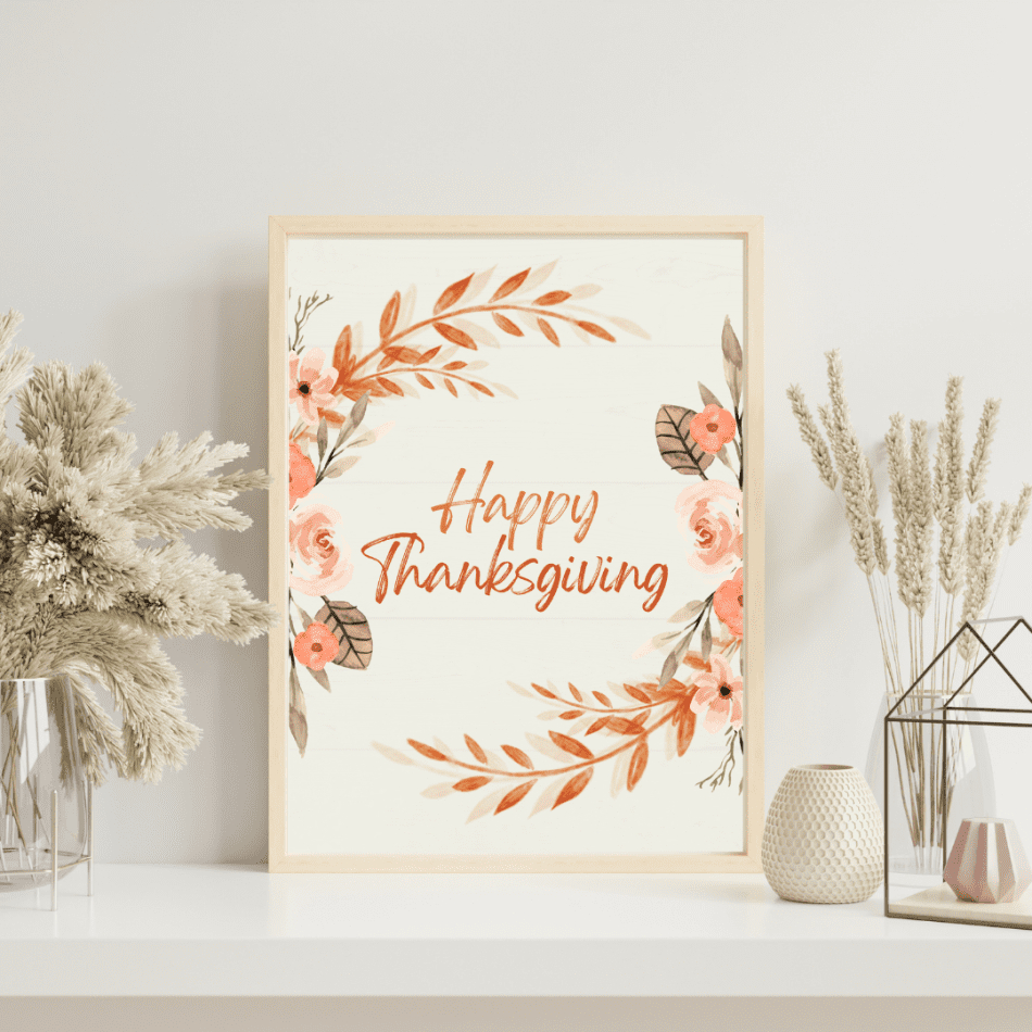 Grab Your Free Thanksgiving Printables – Arts And Classy within Free Thanksgiving Printables to Frame