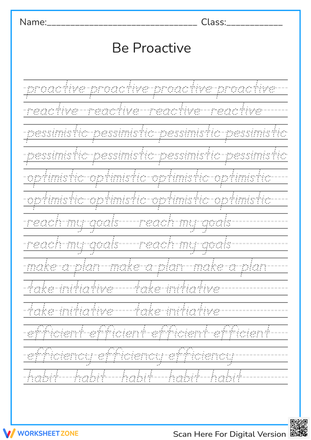 Grade 4 Handwriting Worksheets & Printable with regard to Writing Worksheets Printable For 4Th Grade
