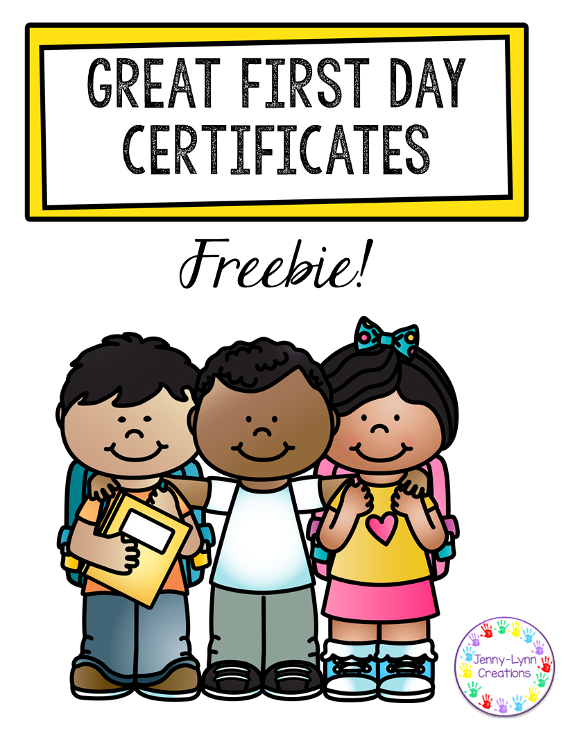 Great First Day Certificate | Madeteachers regarding First Day of Preschool Certificate Printable