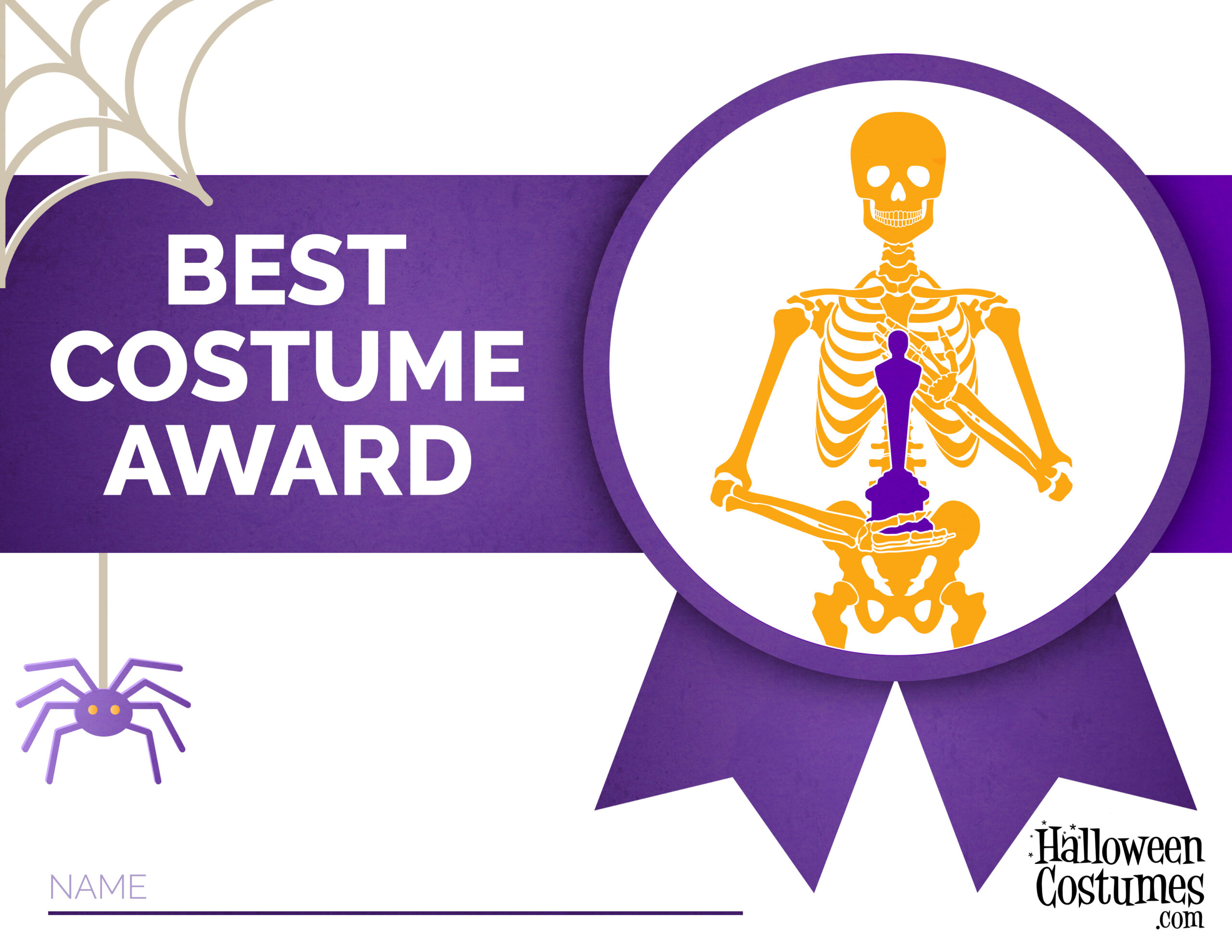 Halloween Costume Awards [Printables] - Halloweencostumes Blog inside Halloween Costume Awards Printable