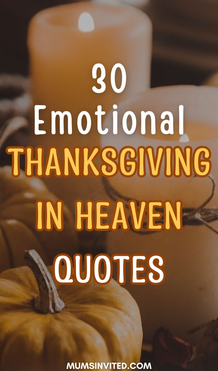 Happy Thanksgiving In Heaven Quotes And Poems for Missing You Thanksgiving In Heaven Poem