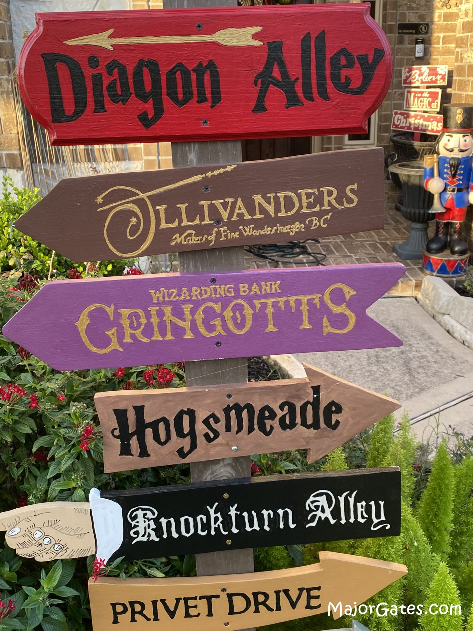 Harry Potter Directional Sign · Major Gates with regard to Diagon Alley Sign Printable Free