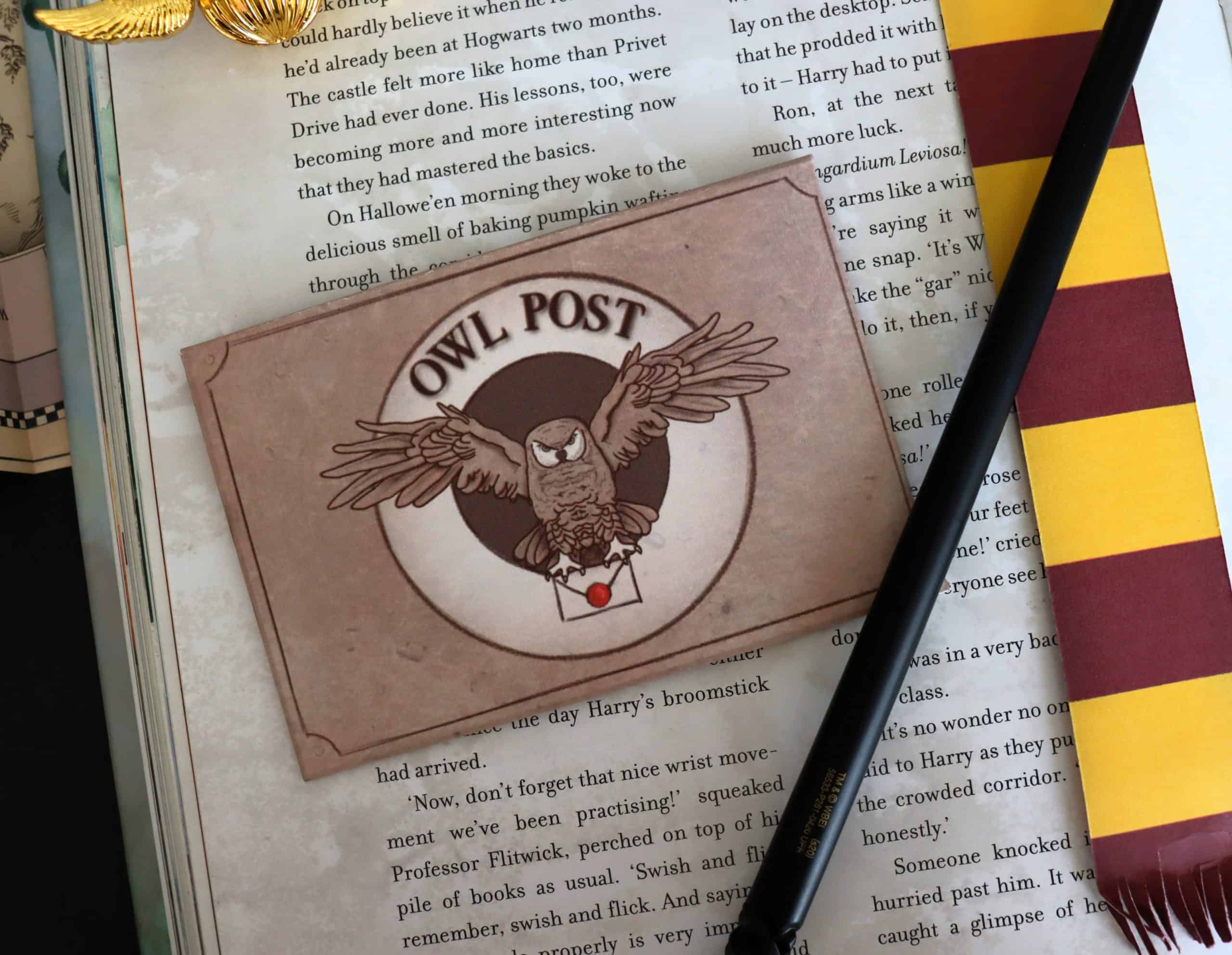 Harry Potter Owl Post Printable - A Girl And A Glue Gun inside Harry Potter Owl Post Printable
