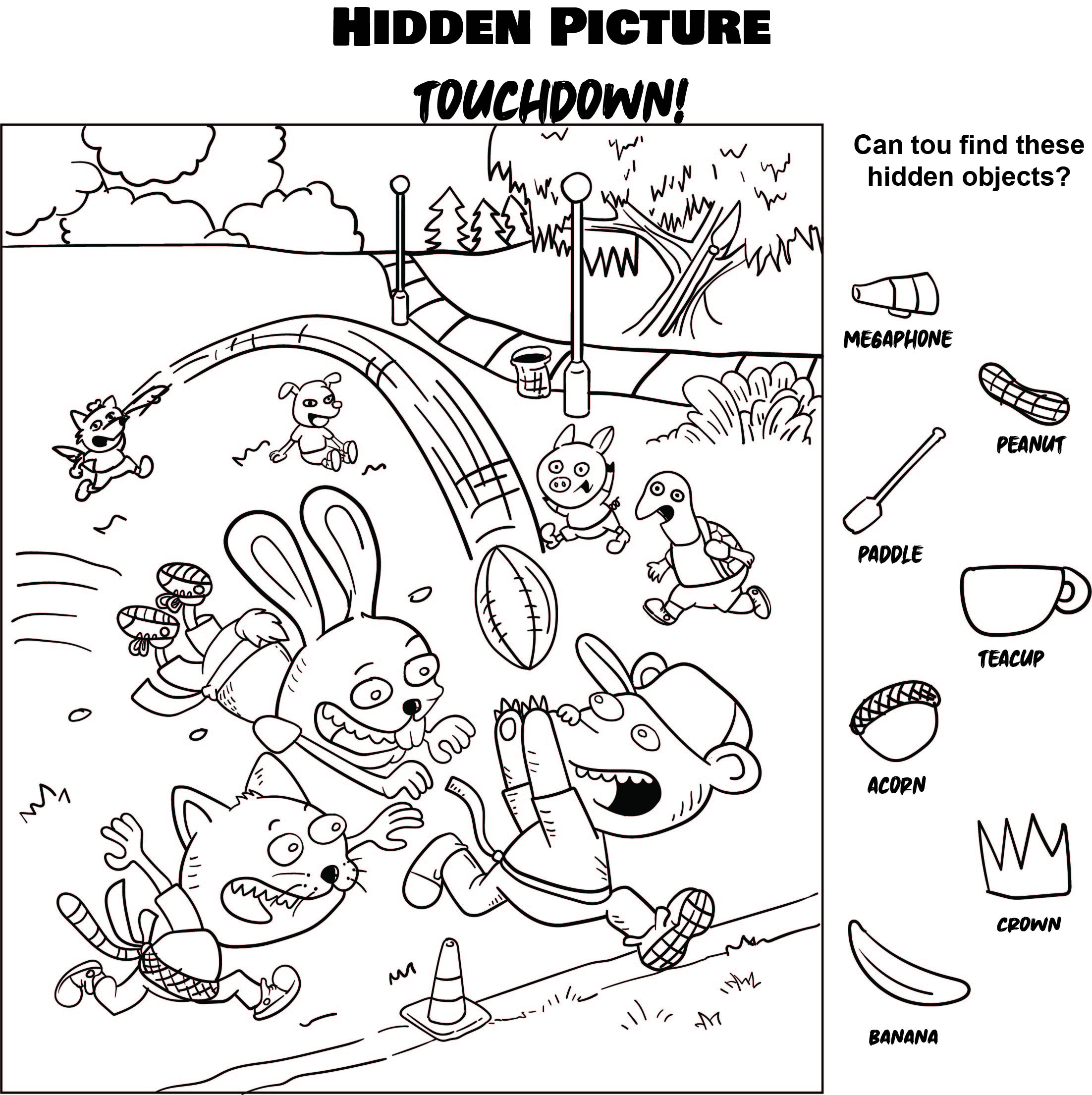 Highlights Hidden Pictures: Tree House Fun | Education World pertaining to Highlights Hidden Pictures Free Printables