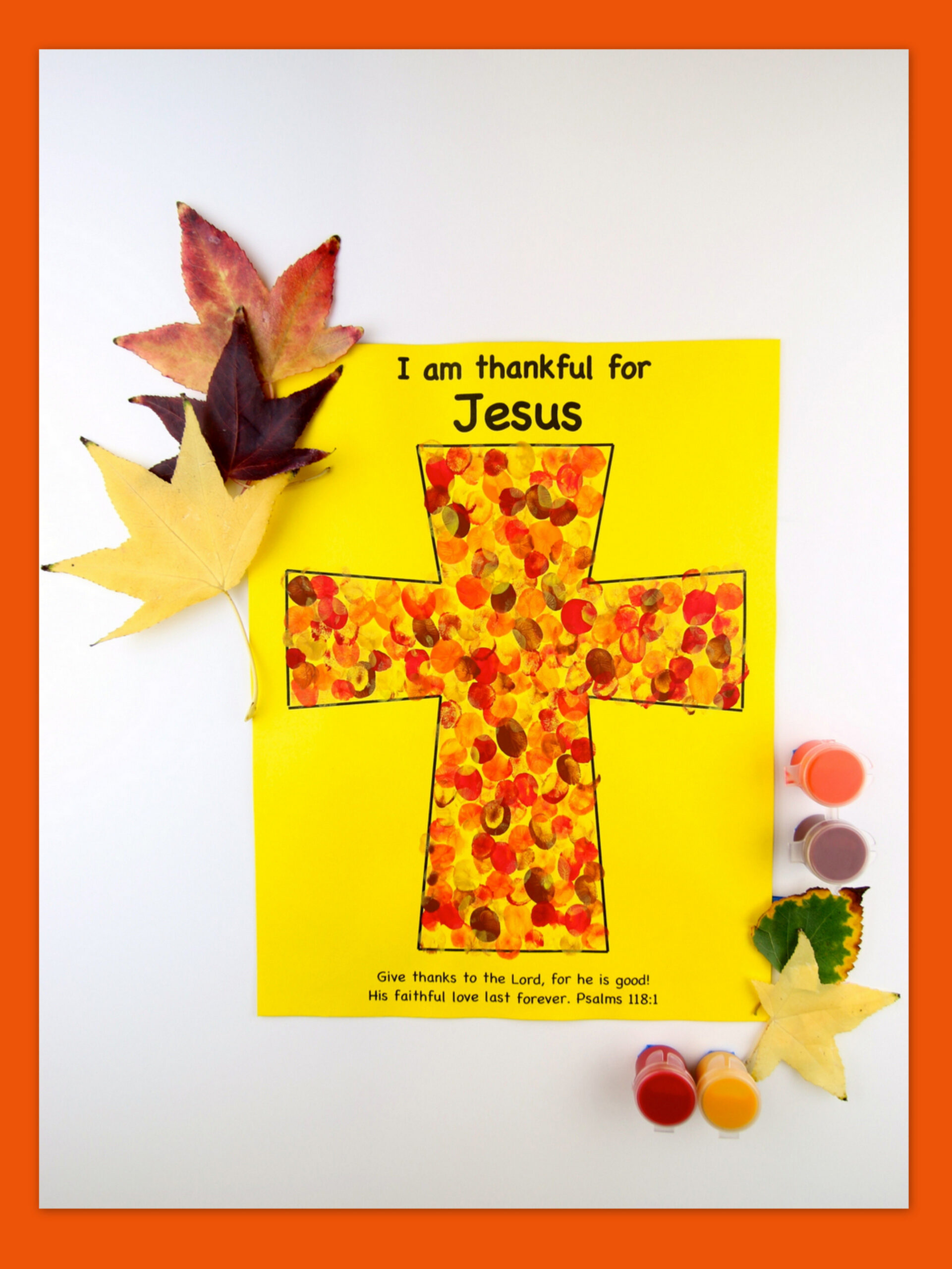 How To Make Thankful For Jesus Crafts - B+C Guides intended for I Am Thankful For Jesus Printable