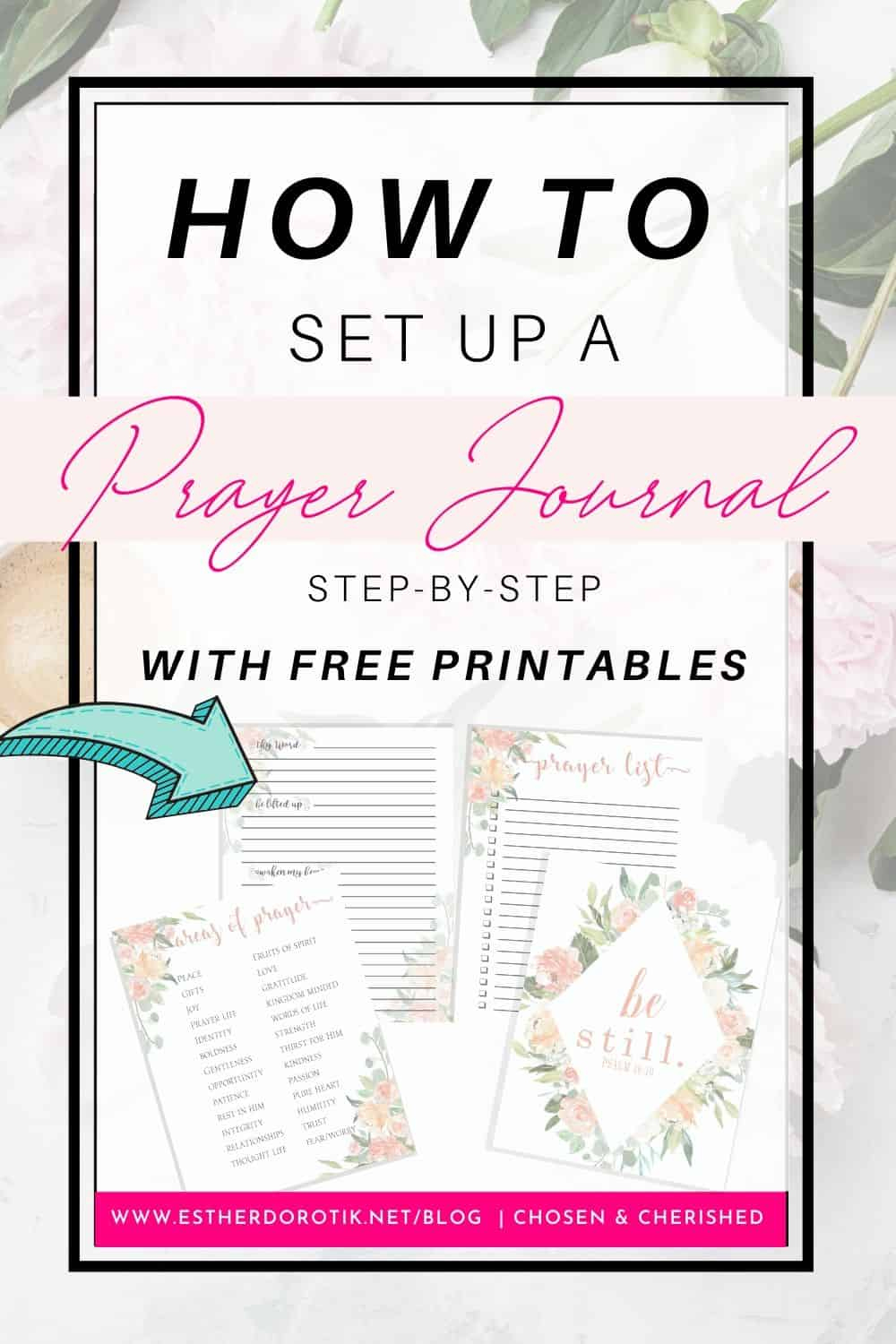 How To Set Up A Prayer Journal | Free Prayer Journal Printables with Free Prayer Journal Printables