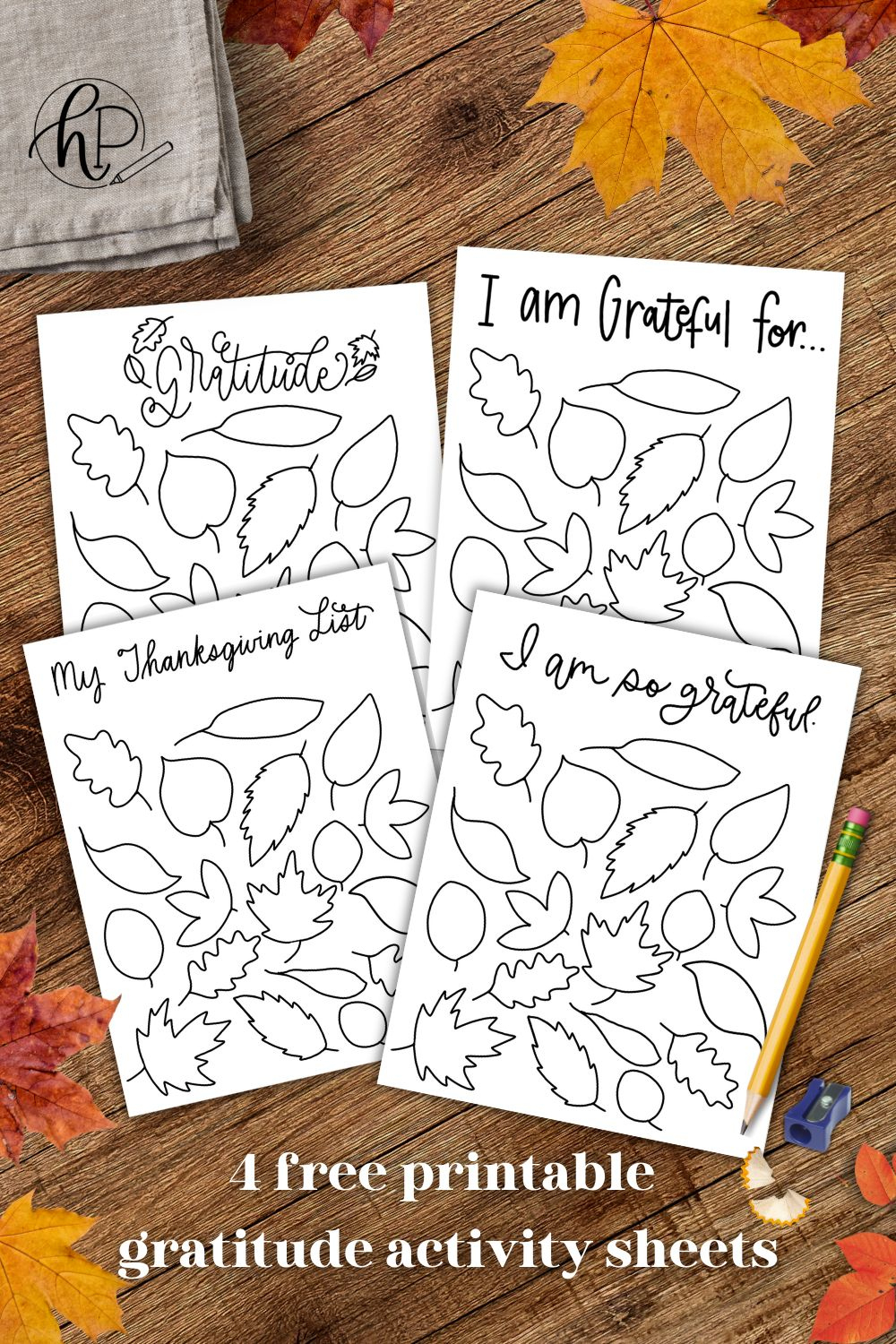 I Am Thankful For… 4 Free Printable Gratitude Activity Sheets inside I am Thankful For Free Printable Sheets For Preschoolers