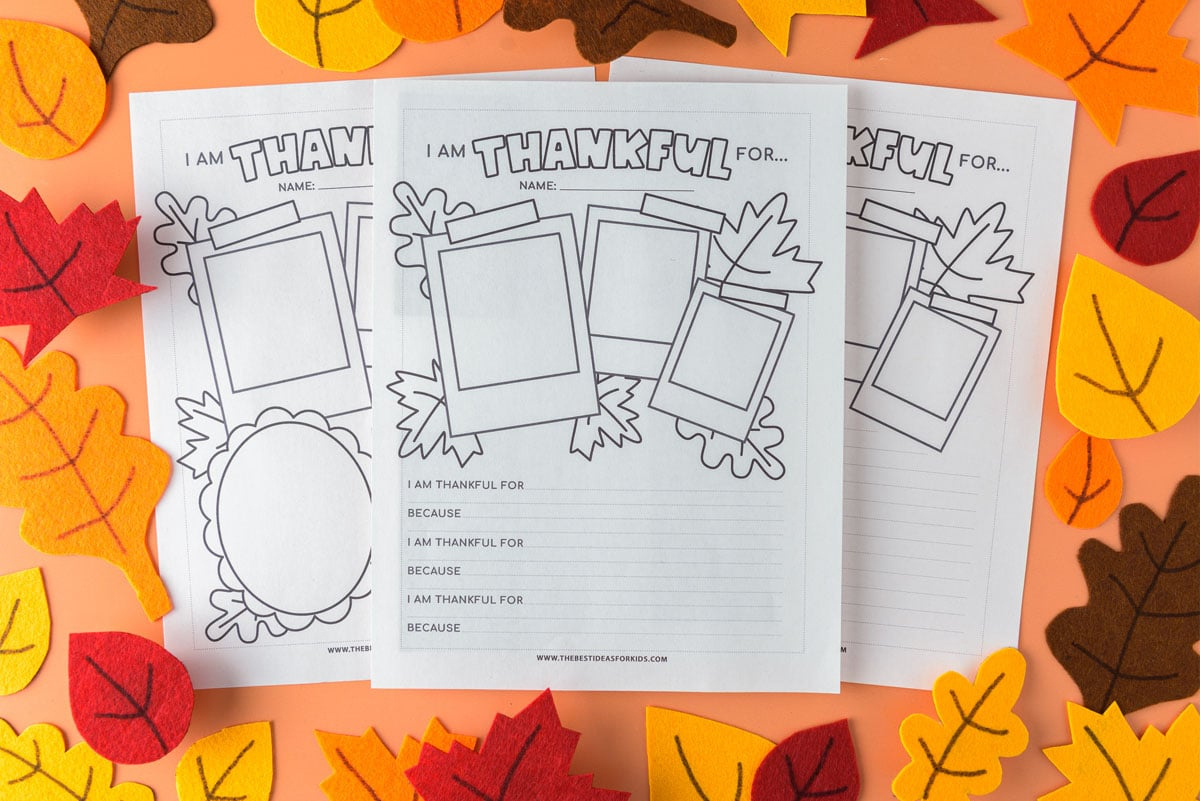 I Am Thankful For Printable - The Best Ideas For Kids regarding I am Thankful For Kindergarten Printable
