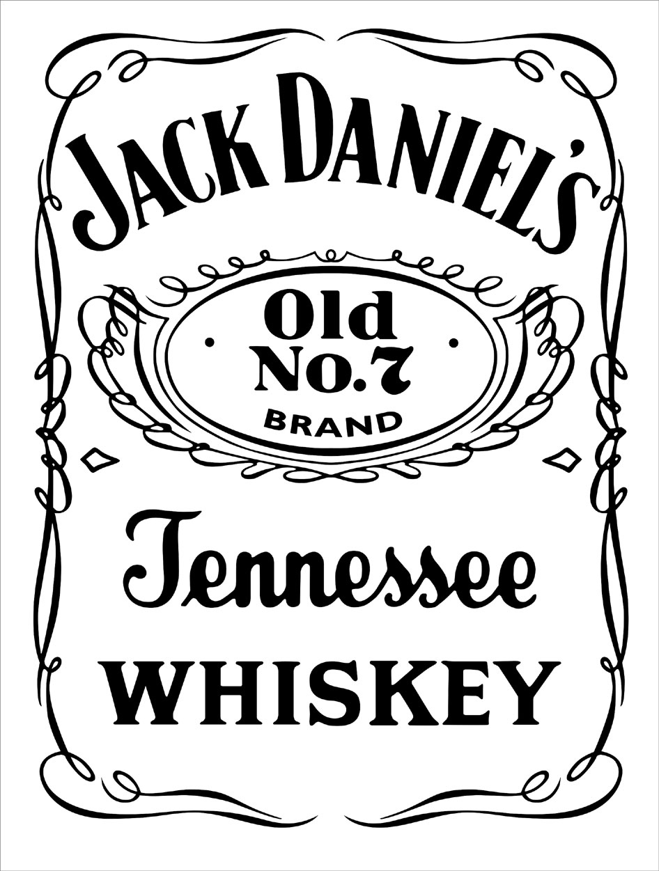 Jack Daniels Vector Dxf Top – Dxf Downloads – Files For Laser with Downloadable Free Printable Jack Daniels Template