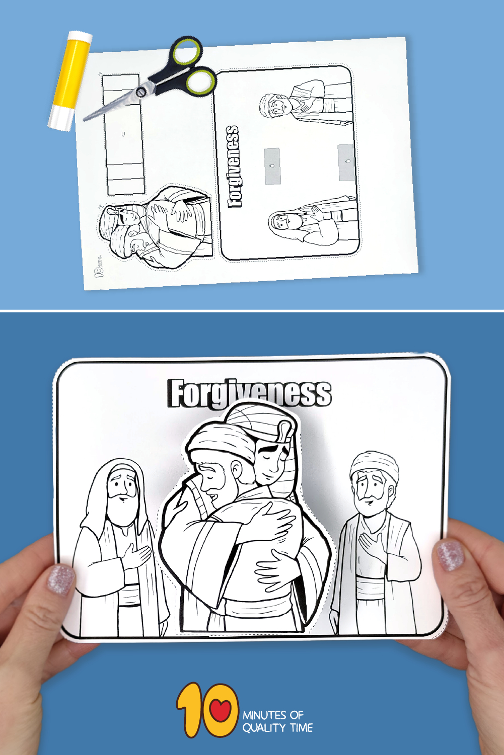 Joseph Forgives His Brothers – 10 Minutes Of Quality Time within Free Printable Joseph Forgives His Brothers Craft