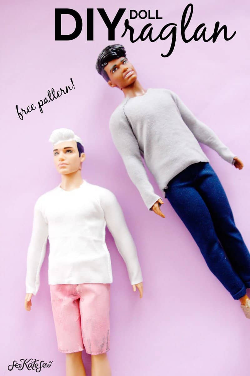 Ken Barbie Doll Shirt Pattern {Free!} - See Kate Sew throughout Free Printable Sewing Patterns For Ken Doll Clothes