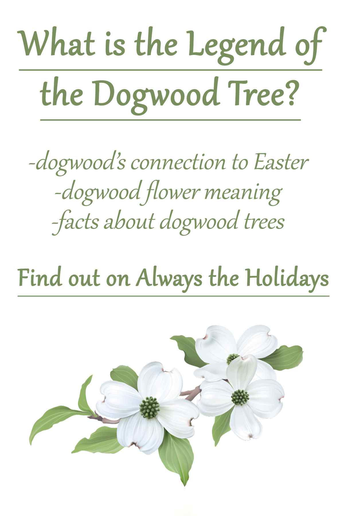 Legend Of The Dogwood Tree - Dogwood Flower Meaning + Dogwood Facts throughout Free Printable Legend of the Dogwood Tree