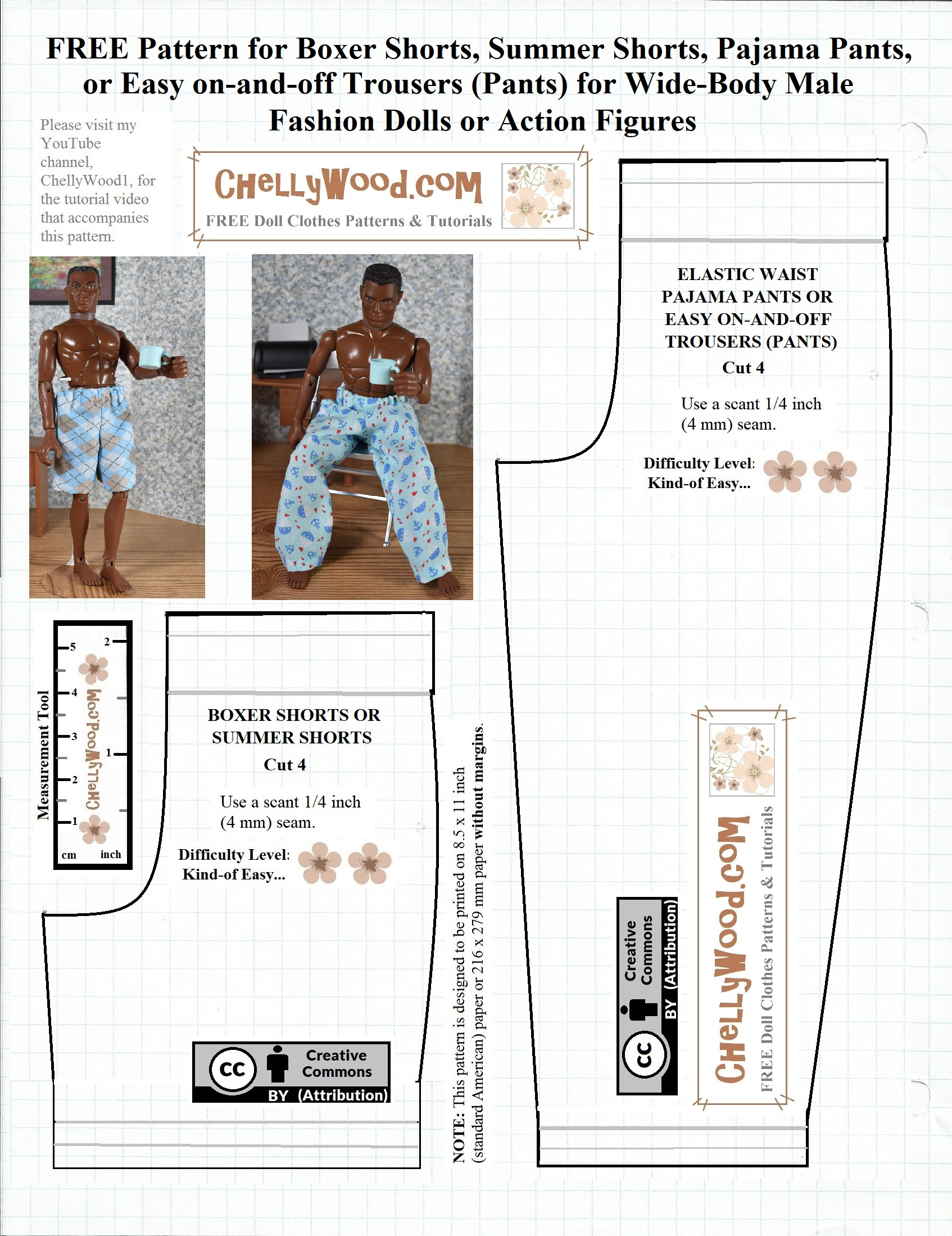 Let&amp;#039;S Sew #Boxers For Broad Male #Dolls Or #Actionfigures W/Free intended for Free Printable Sewing Patterns For Ken Doll Clothes