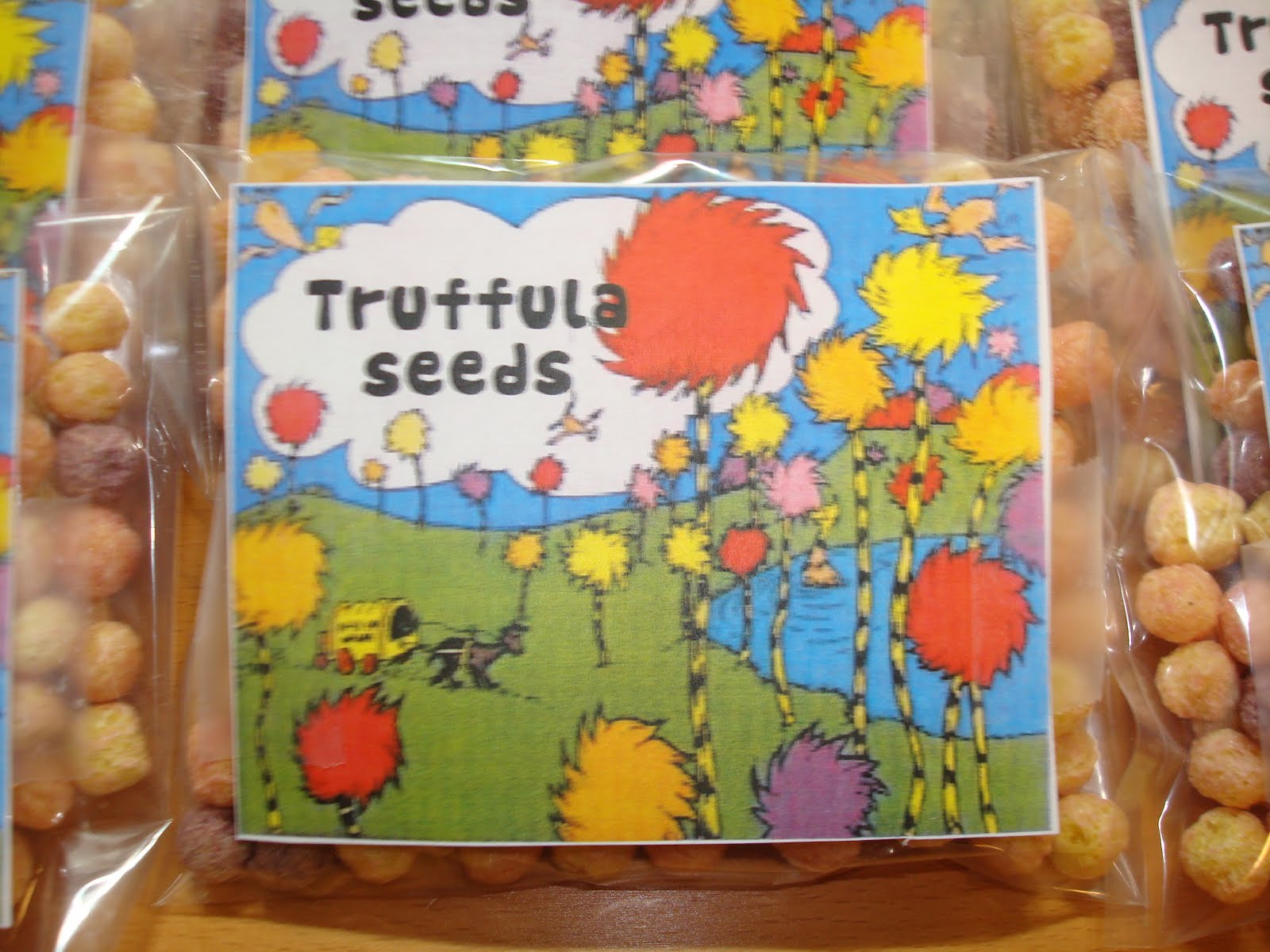 Lollipops &amp;amp; Paper: The Lorax Truffula Seeds Free Printable inside Truffula Seeds Free Printable