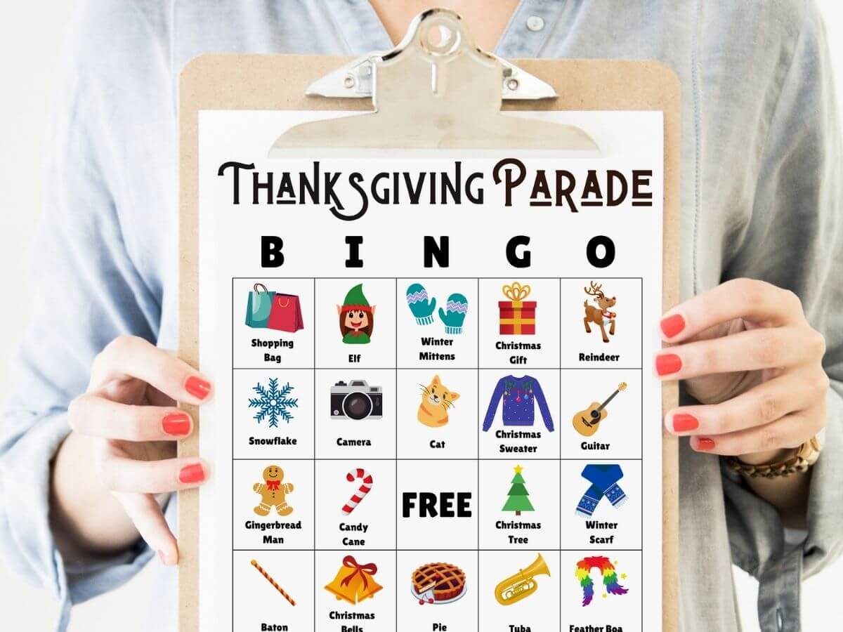 Macy&amp;#039;S Thanksgiving Day Parade Bingo - Free Printable Bingo Cards! with regard to Thanksgiving Day Parade Bingo Printable