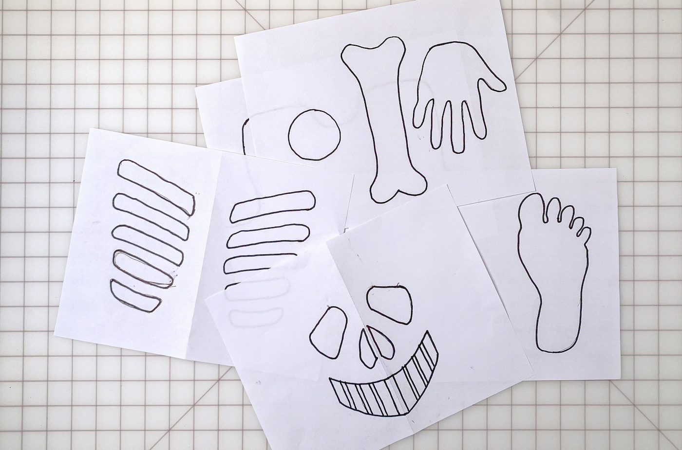 Milk Jug Skeleton For Halloween Decor - Diy Candy within Printable Milk Jug Skeleton Template