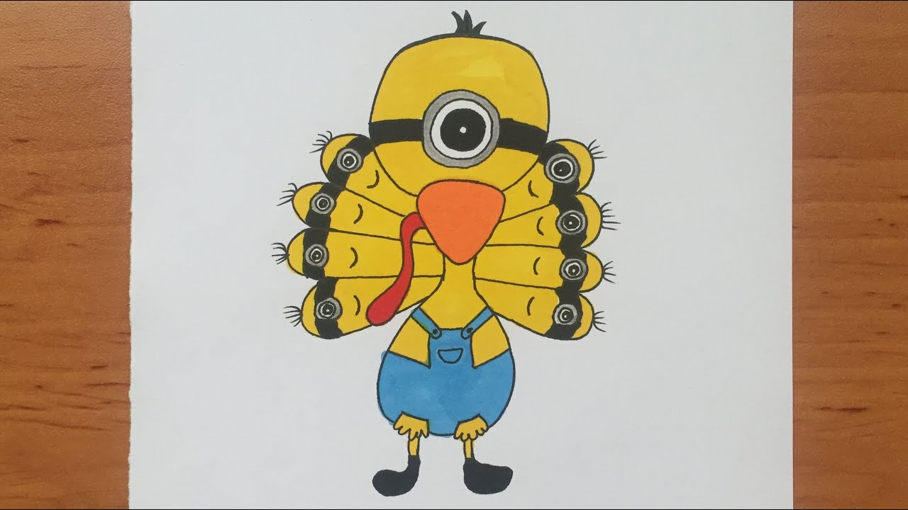 Minion Turkey In Disguise || Turkey Disguise Ideas For School within Turkey in Disguise Minions