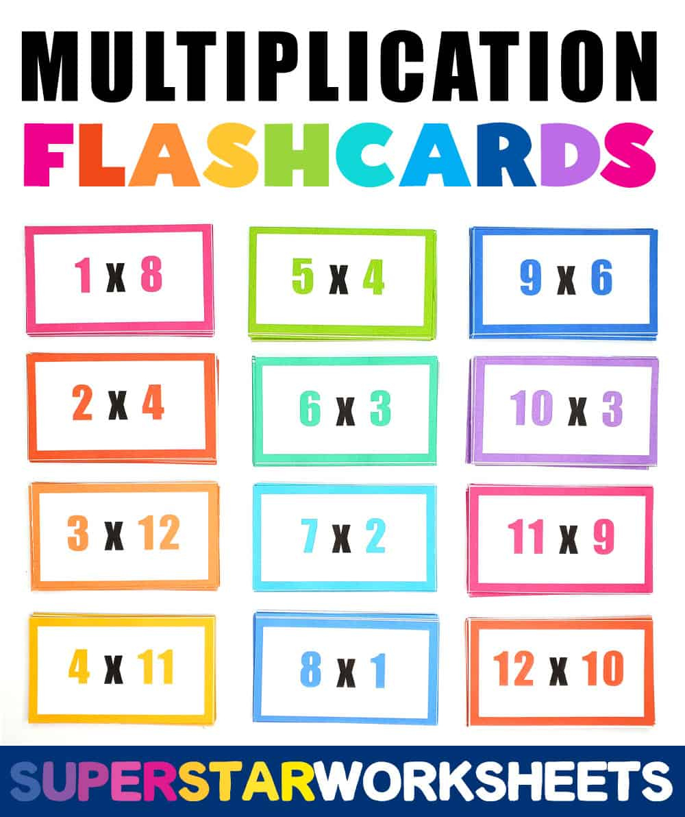 Multiplication Flashcards - Superstar Worksheets - Worksheets Library pertaining to Printable 130 Free Printable Multiplication Flash Cards
