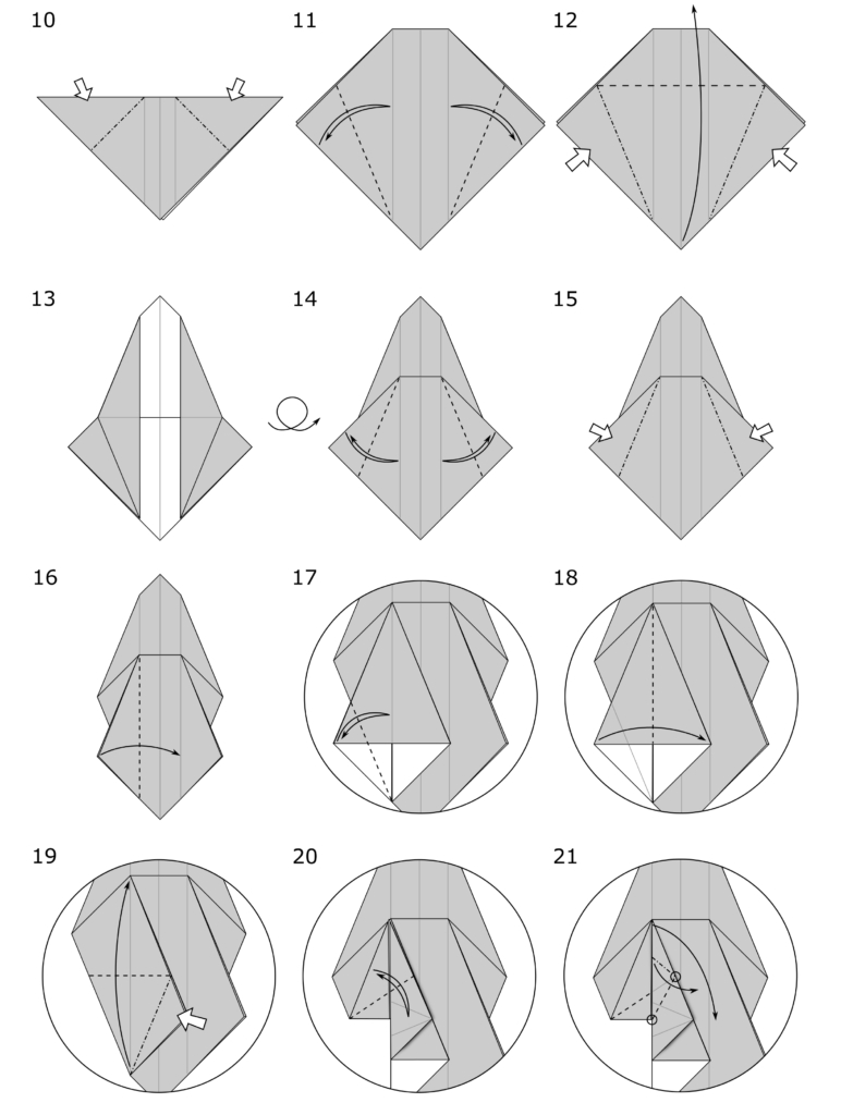 Origami Turkey - Jo Nakashima in Origami Turkey Instructions Printable