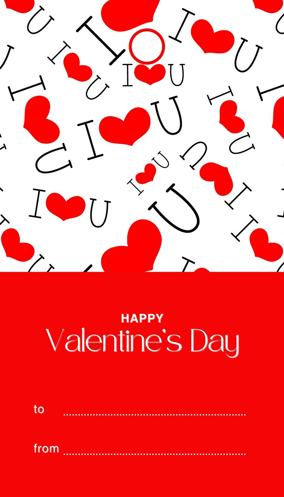 Page 4 - Free Custom Printable Valentines Day Tag Templates | Canva intended for Printable Valentine's Day Gift Tags