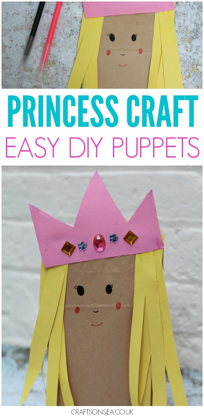 Paper Bag Princess Craft For Kids - Crafts On Sea regarding Free Printable the Paper Bag Princess Activities
