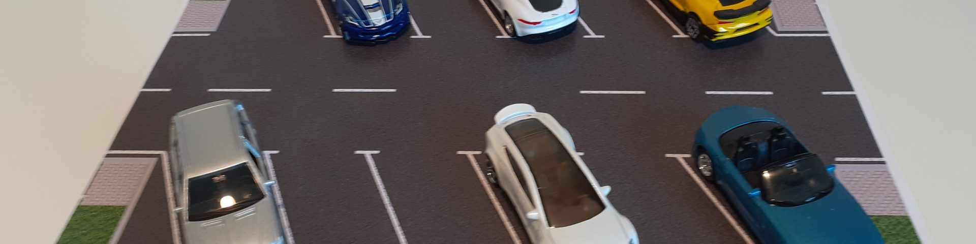 Parking Lot 1 Download - Papercraft pertaining to Free Printable Printable Parking Lot Diorama