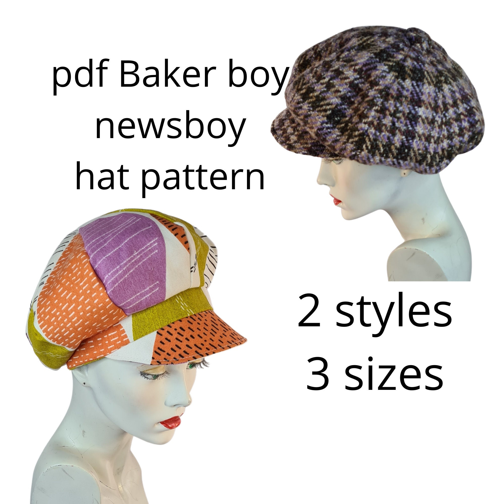 Pattern Pdf Free Free Flat Cap Sewing Pattern Printable Free for Printable Flat Cap Pattern Free