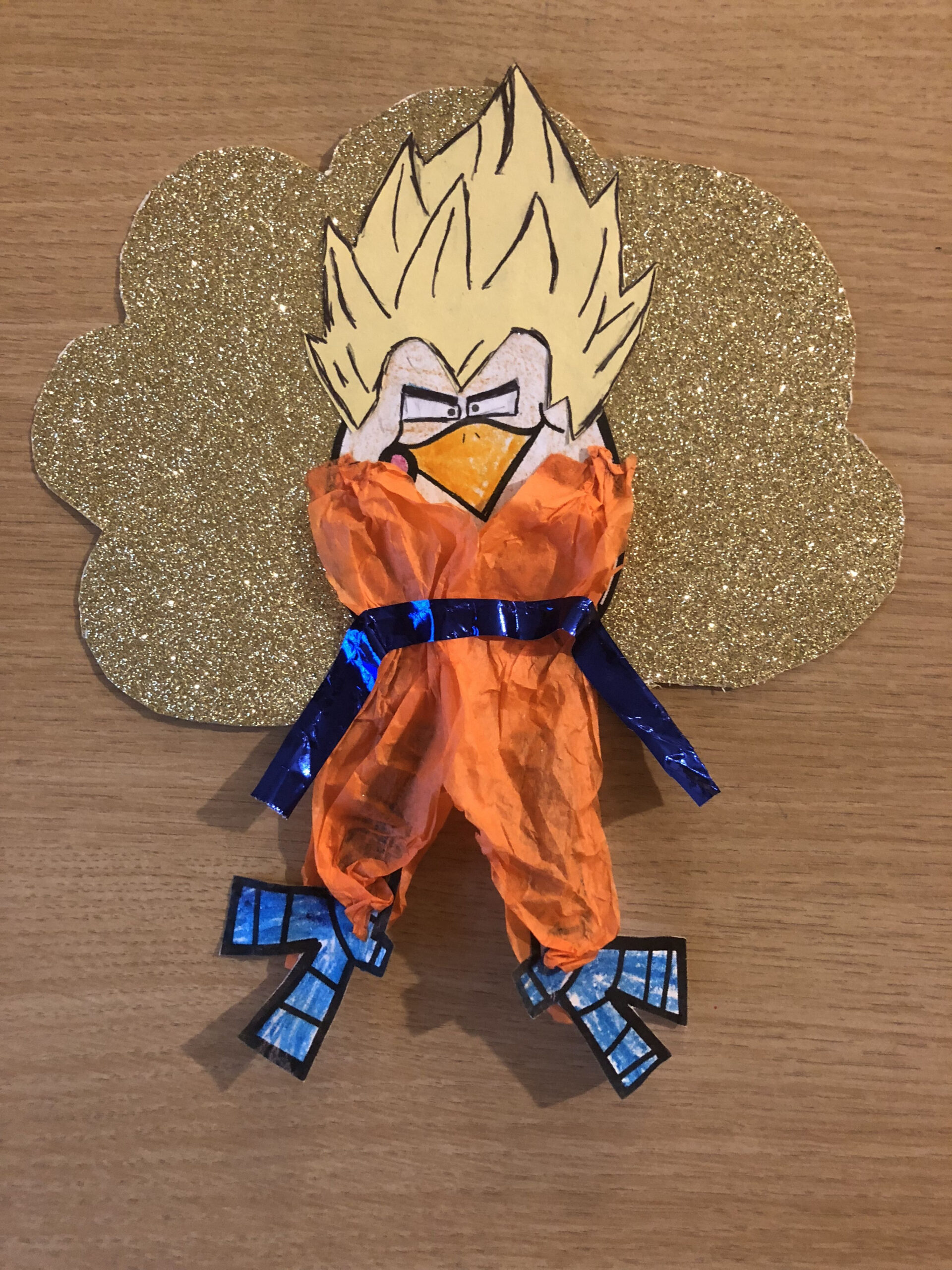 Pavos throughout Goku Turkey in Disguise