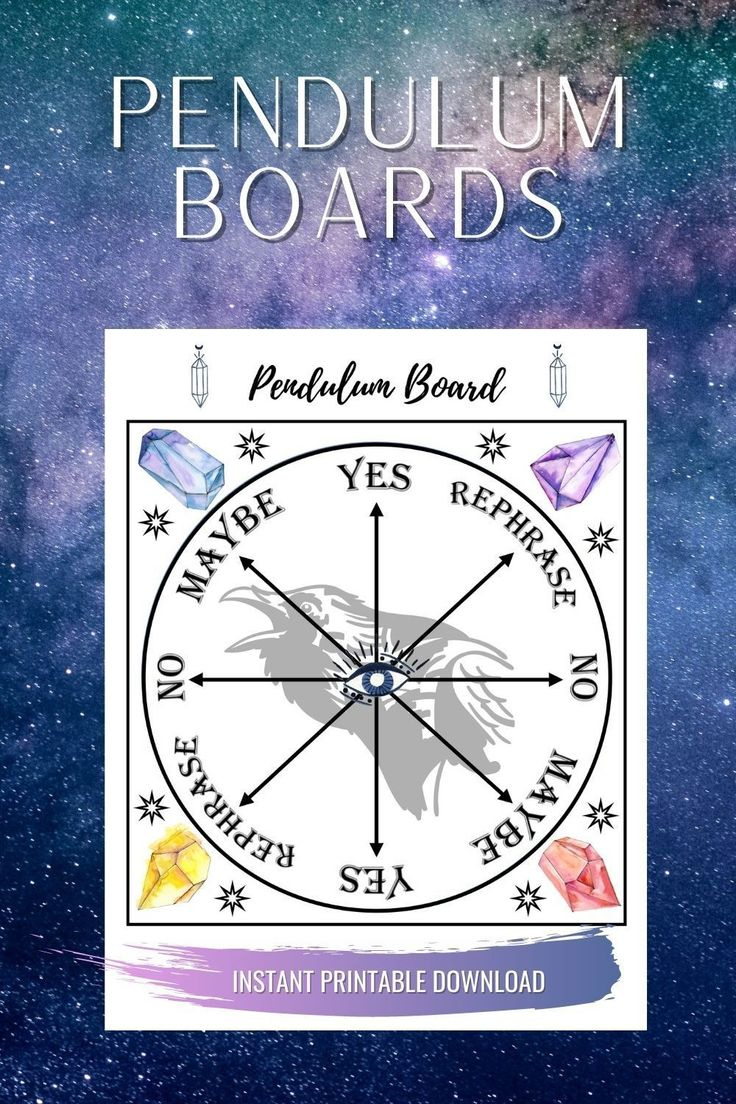 Pendulum Board Printable Pages throughout Free Printable Pendulum Board Template