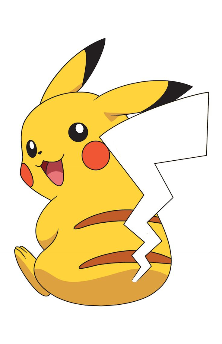 Pin Tail Pikachu for Pin the Tail on Pikachu Printable Free