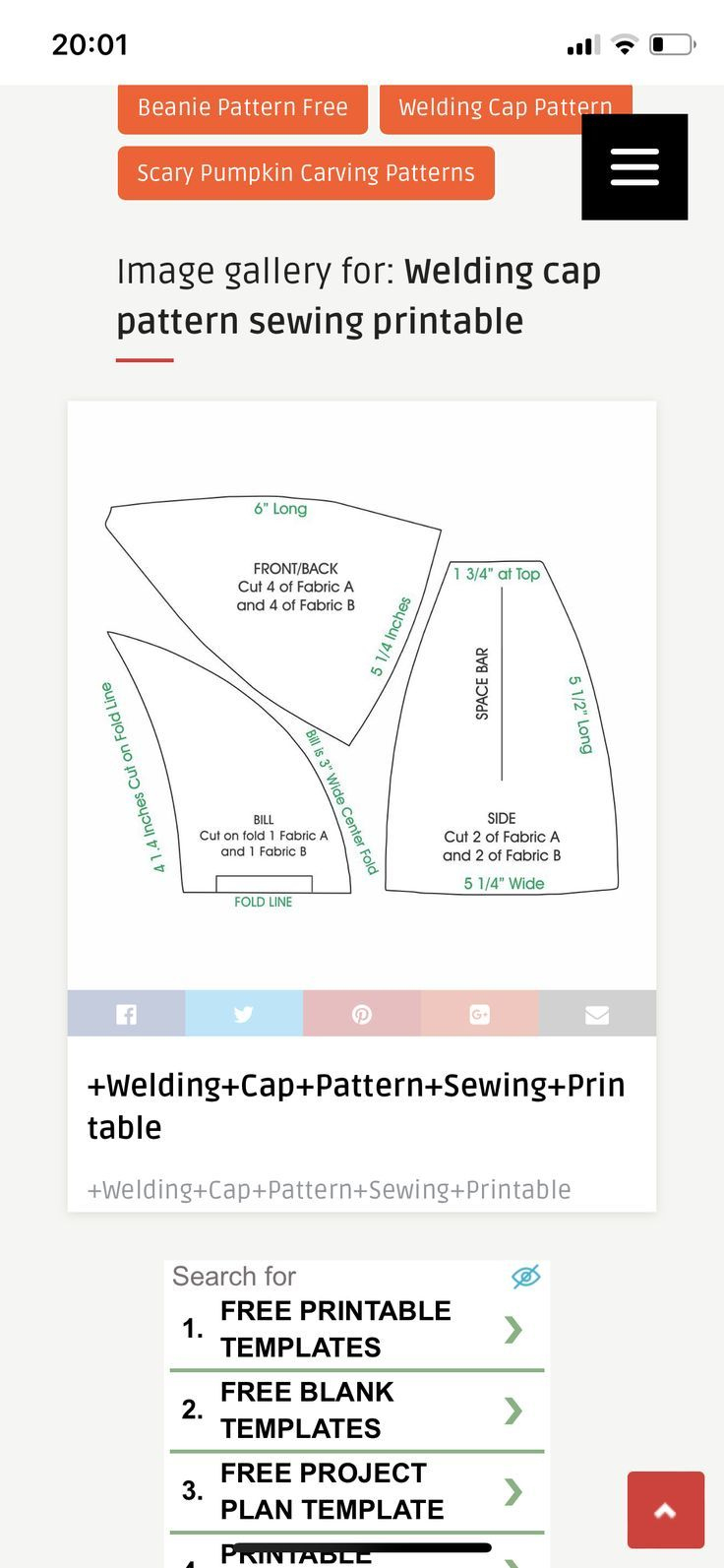 Pinkim Barlow-Clark On Welders Beanie | Welding Cap Pattern regarding Downloadable Free Printable Free Printable Welding Cap Sewing Pattern