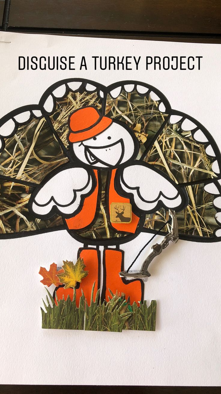 Pinterest | Turkey Disguise Project, Turkey Project, Turkey Disguise intended for Camo Turkey in Disguise