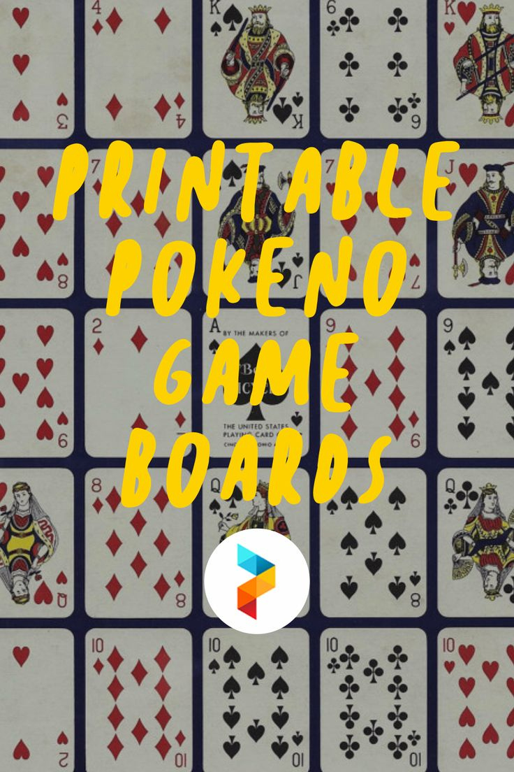 Pokeno Game Boards - 10 Free Pdf Printables | Printablee throughout Free Printable Pokeno Cards