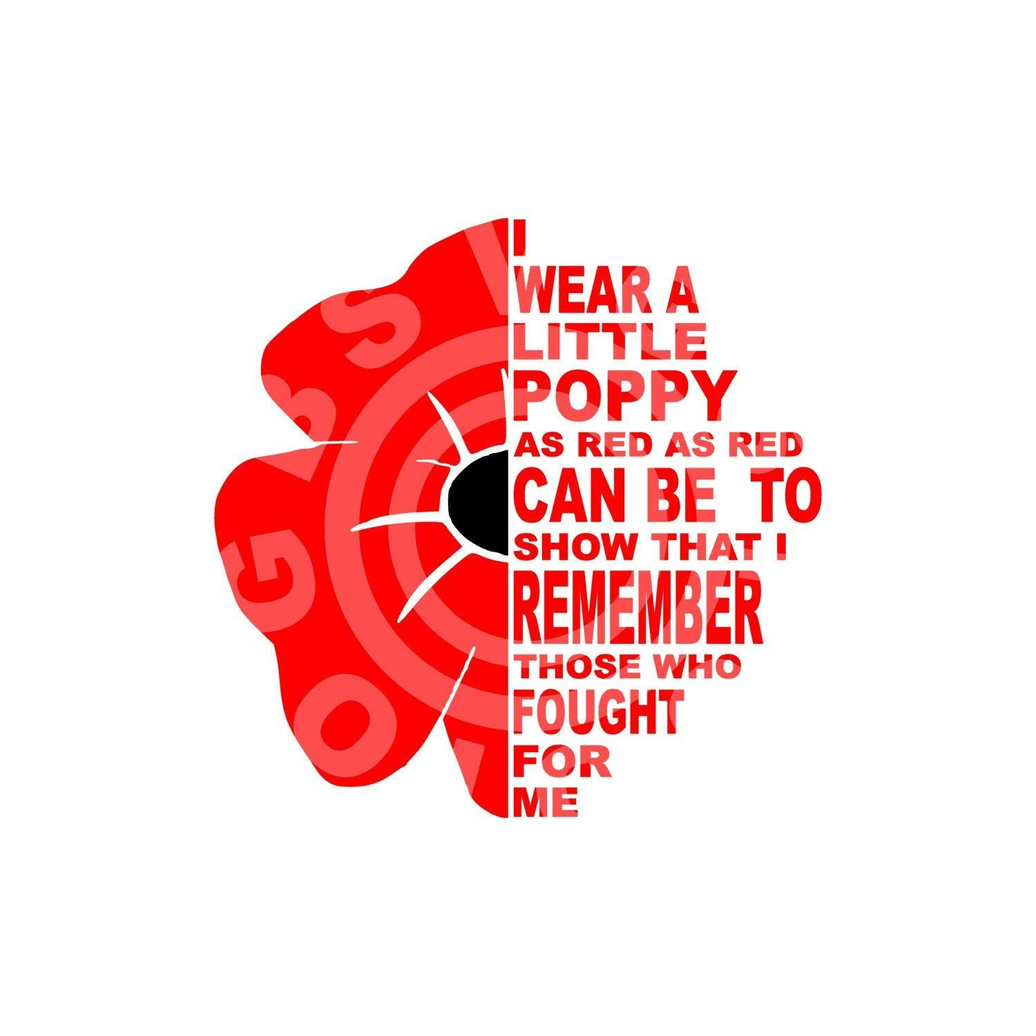 Poppysvg Poem For Remembrance Day Armistice Day Word Art Printable within Red Poppy Veterans Day Poem
