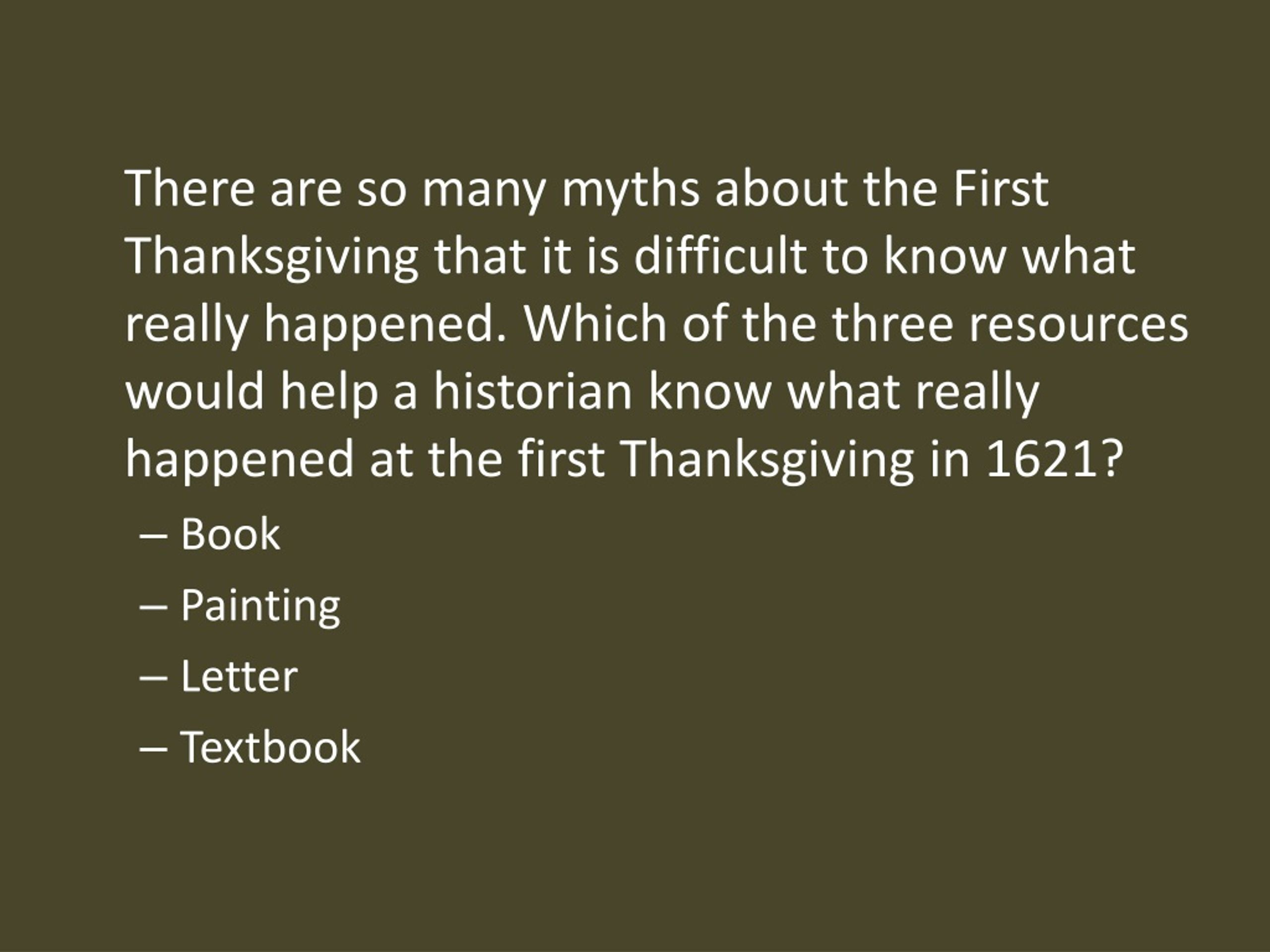 Ppt - What Really Happened At The First Thanksgiving? Powerpoint with regard to First Thanksgiving Poem Analysis