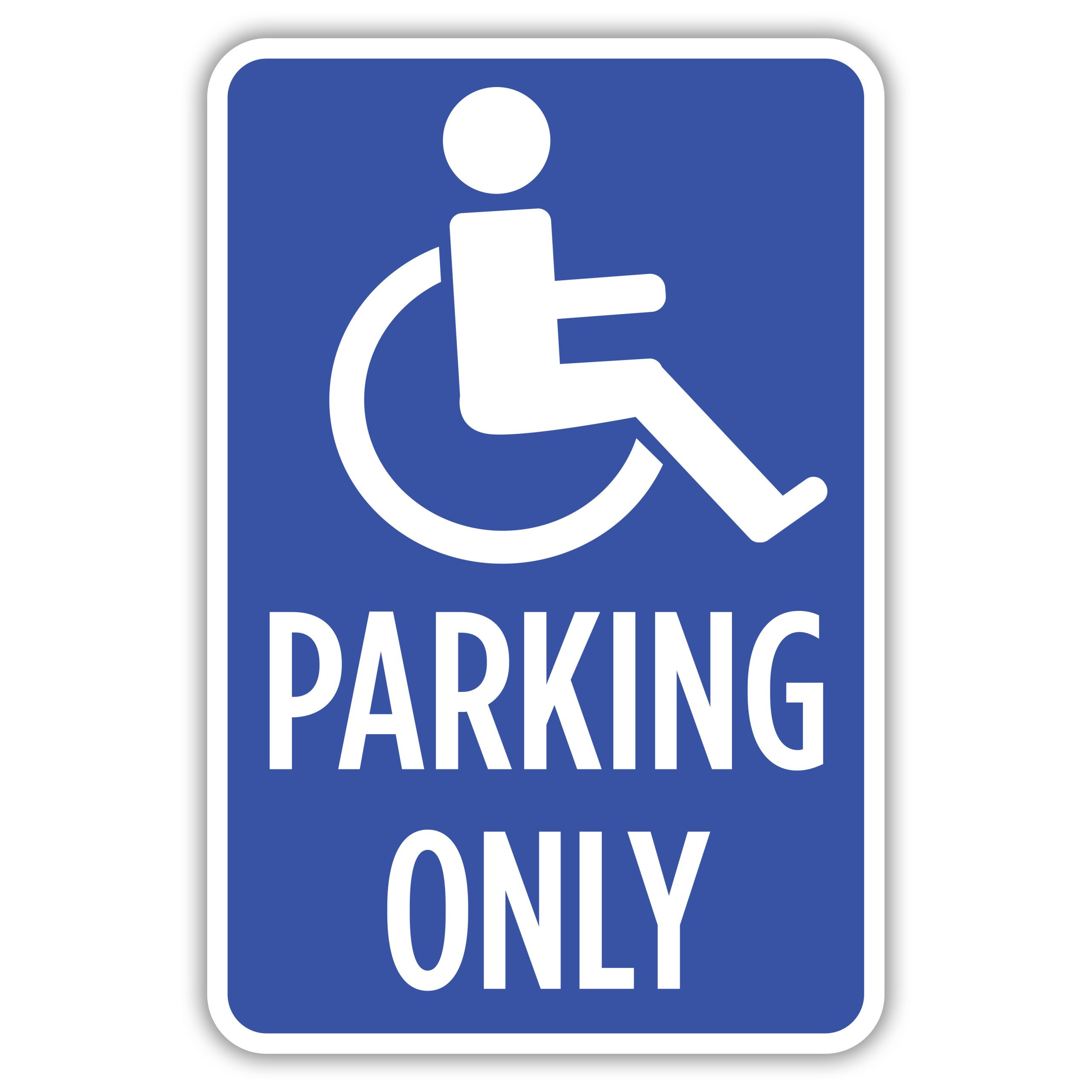 Printable Disabled Sign - Printable Party Favors for Printable Disabled Parking Sign