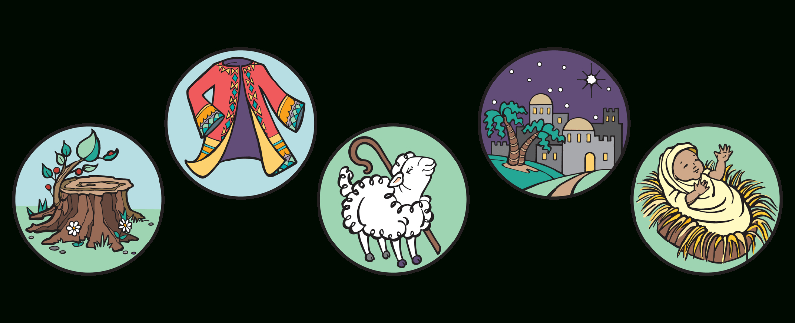 Printable Jesse Tree Ornaments | Faithward for Jesse Tree Free Printables