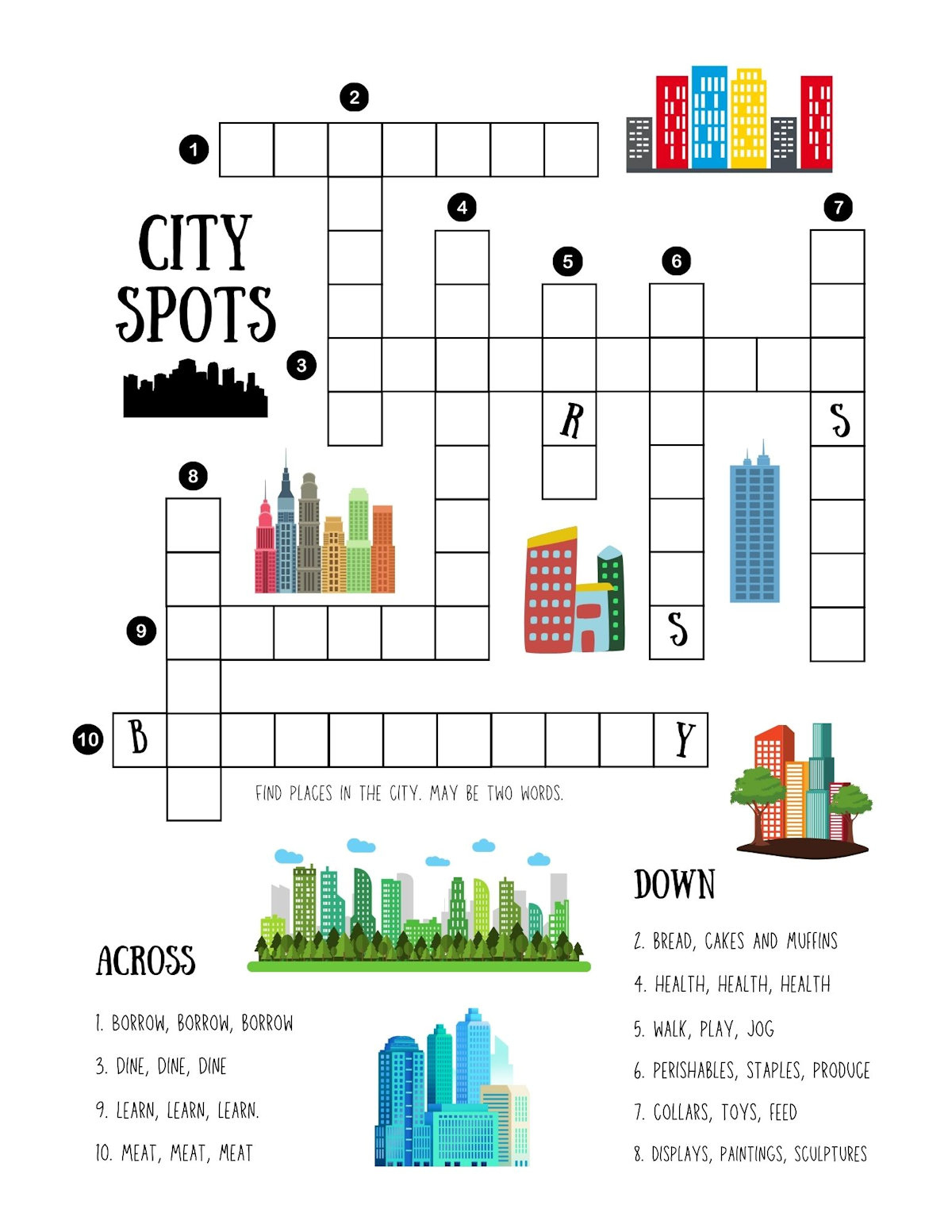Printable Senior Puzzles – Seasoned Times in Free Printable Crossword Puzzles For Dementia Patients