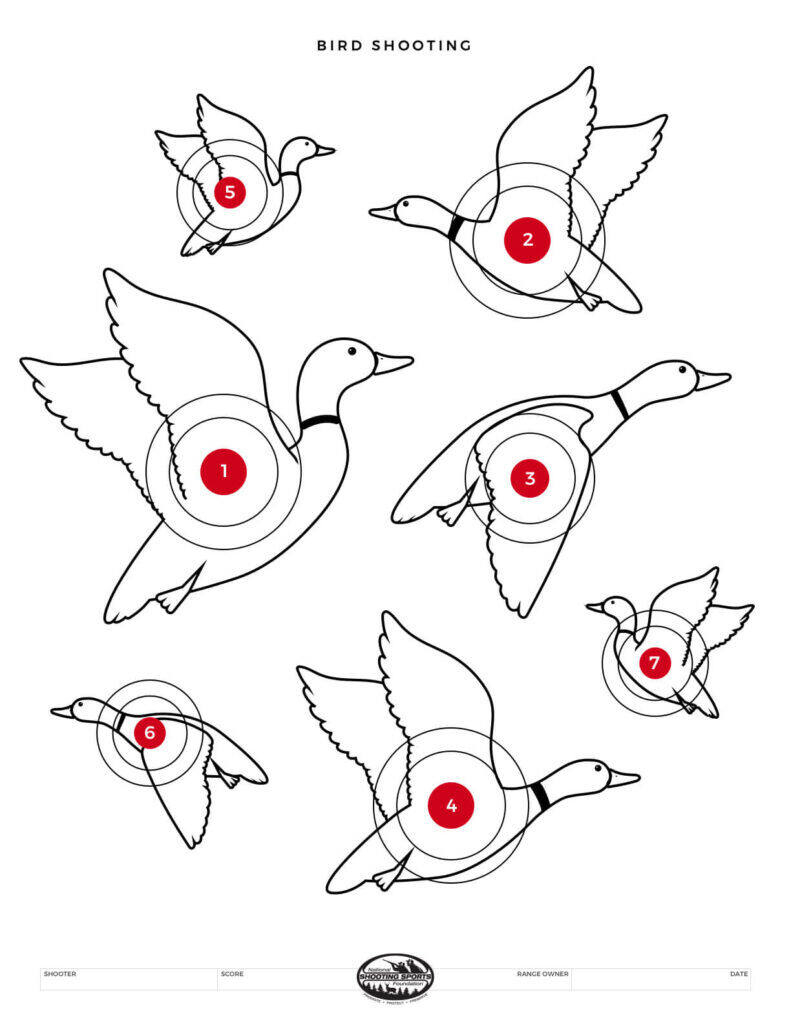 Printable Shooting Targets And Gun Targets • Nssf regarding Printable Silhouette Shooting Targets